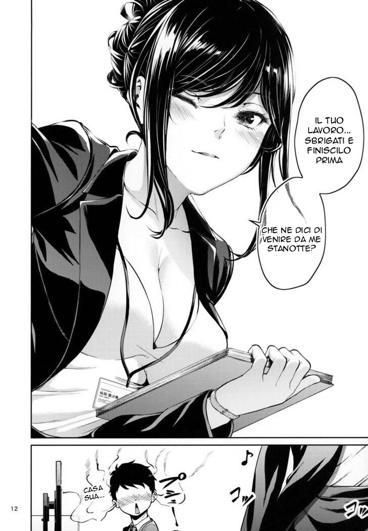 [IV VA SHIN (Mikuni Mizuki)] Shokuba no Senpai | Ti Adoro , Capo [Italian] 图片编号 11