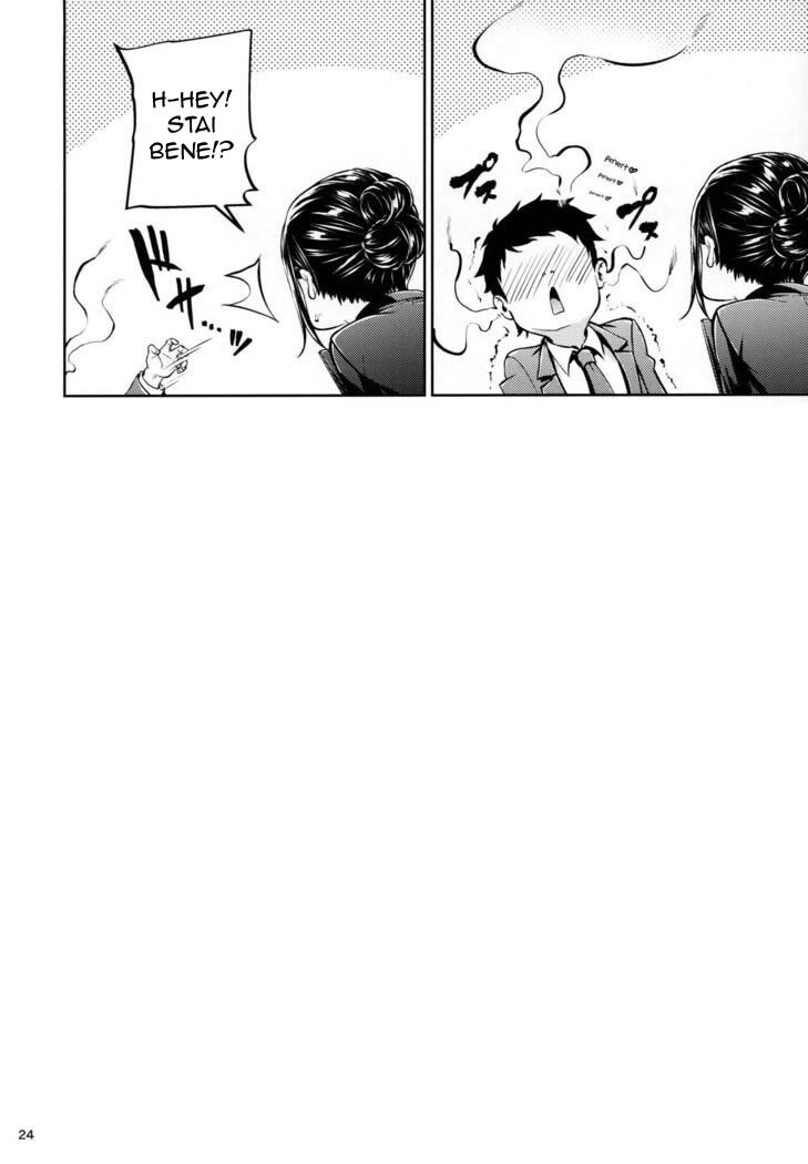 [IV VA SHIN (Mikuni Mizuki)] Shokuba no Senpai | Ti Adoro , Capo [Italian] 图片编号 23