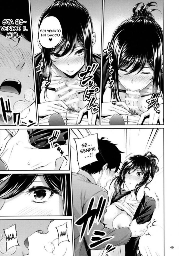 [IV VA SHIN (Mikuni Mizuki)] Shokuba no Senpai | Ti Adoro , Capo [Italian] 图片编号 48