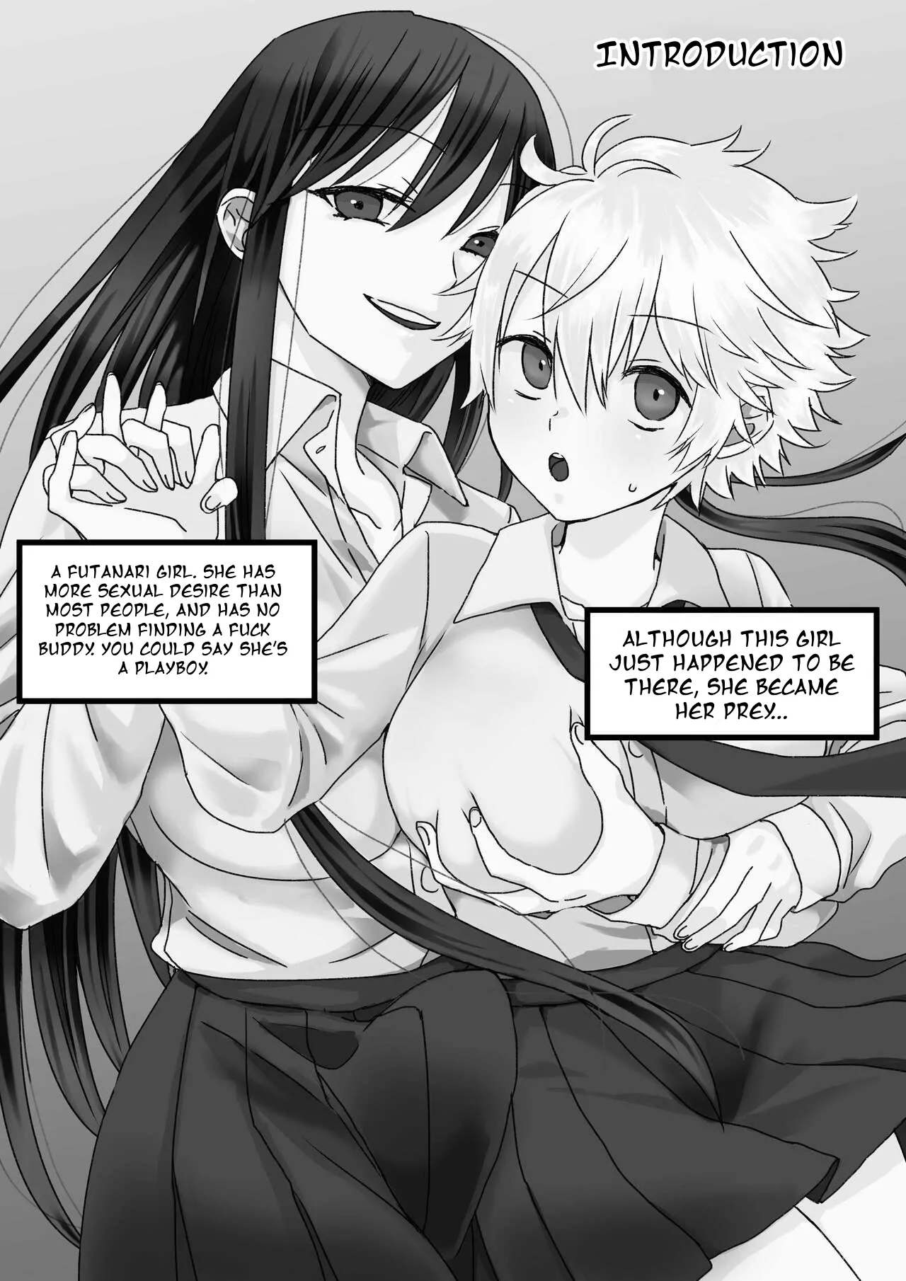 [TriangleMonster] Futanari Joshi to Hatsu Ecchi Shimashita [English] [MTL] Bildnummer 2
