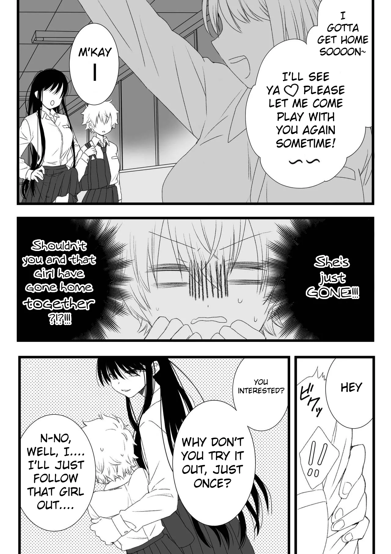 [TriangleMonster] Futanari Joshi to Hatsu Ecchi Shimashita [English] [MTL] Bildnummer 13