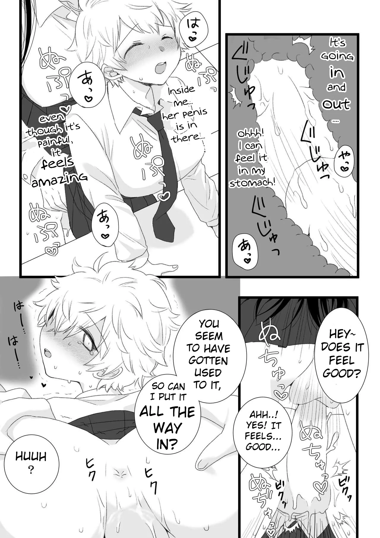 [TriangleMonster] Futanari Joshi to Hatsu Ecchi Shimashita [English] [MTL] Bildnummer 25