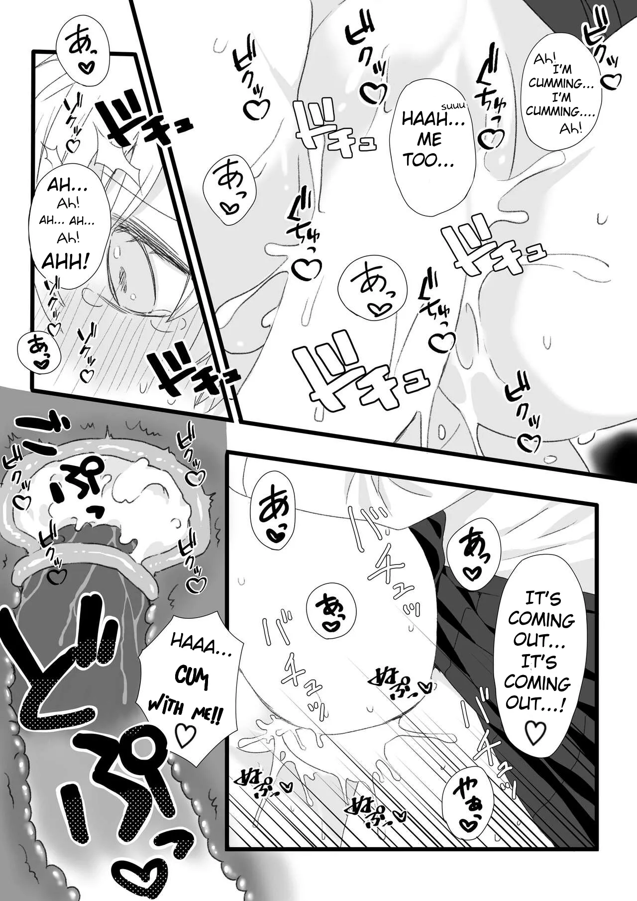 [TriangleMonster] Futanari Joshi to Hatsu Ecchi Shimashita [English] [MTL] Bildnummer 28