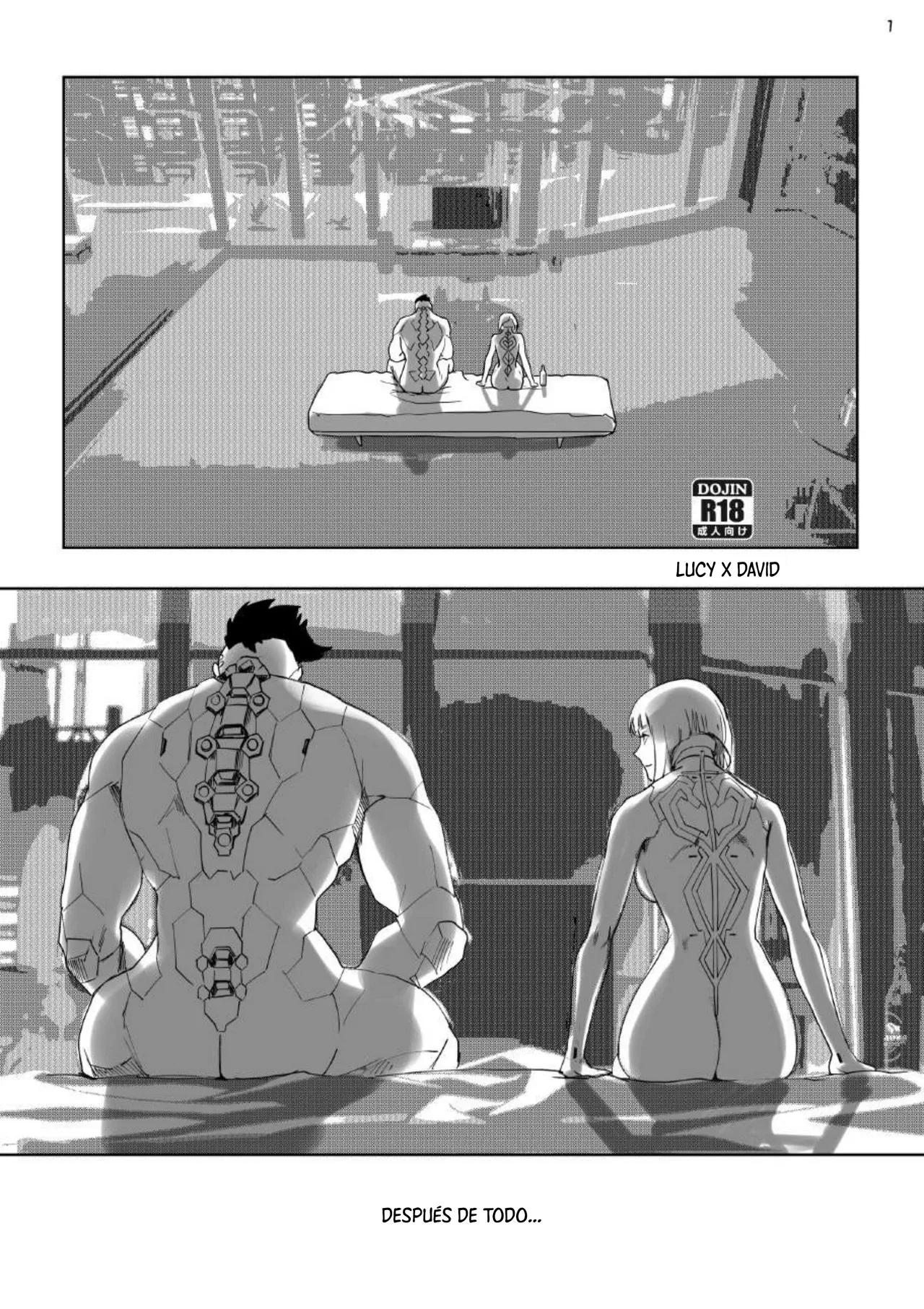 [Araorenda] Lucy x David (Cyberpunk: Edgerunners) [Spanish] [Mister Nugget] [Uncensored] 图片编号 2