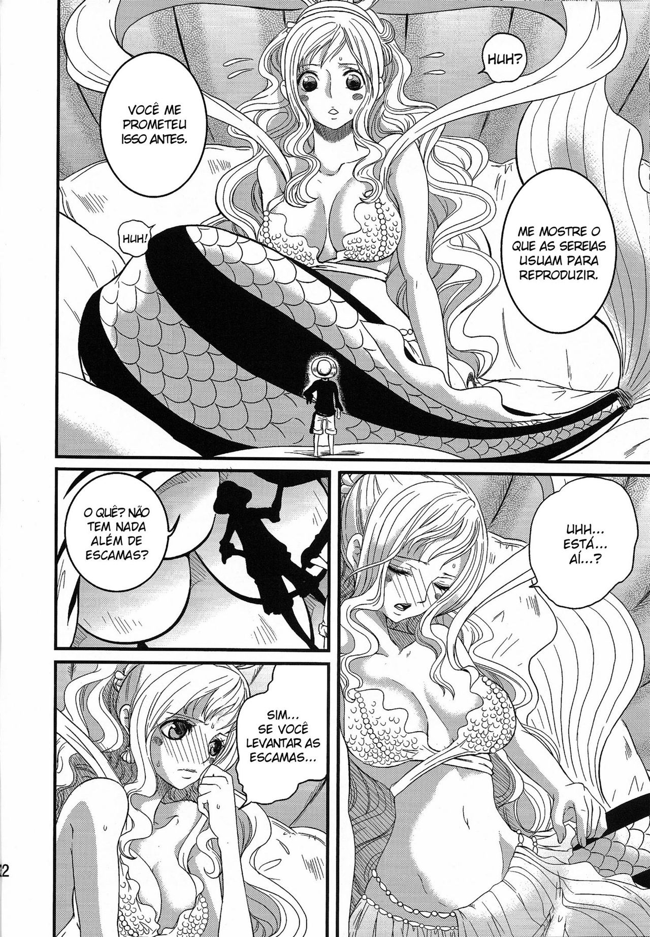 (C80) [Queen Of VANILLA (Tigusa Suzume)] Ningyohime (One Piece) [Portuguese-BR] [HentaiHome] numero di immagine  22