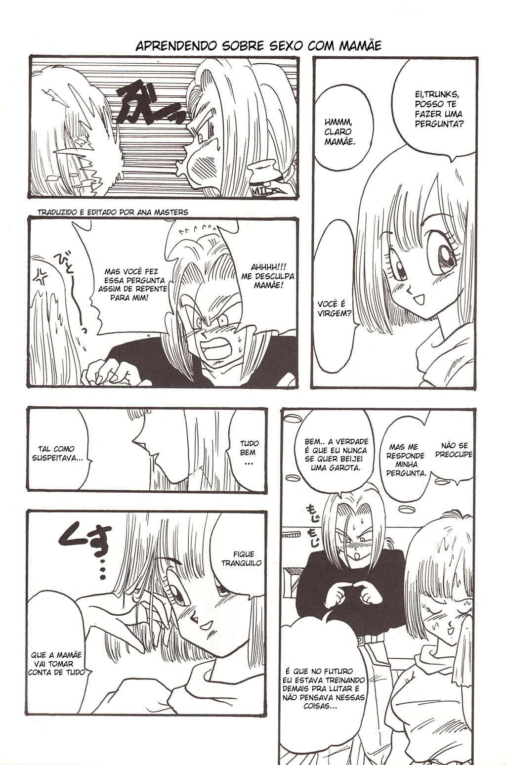 [Ayashii Yatsura (Ayashi Ayashibe)] Learning about sex with mama [Portuguese-BR] 이미지 번호 1