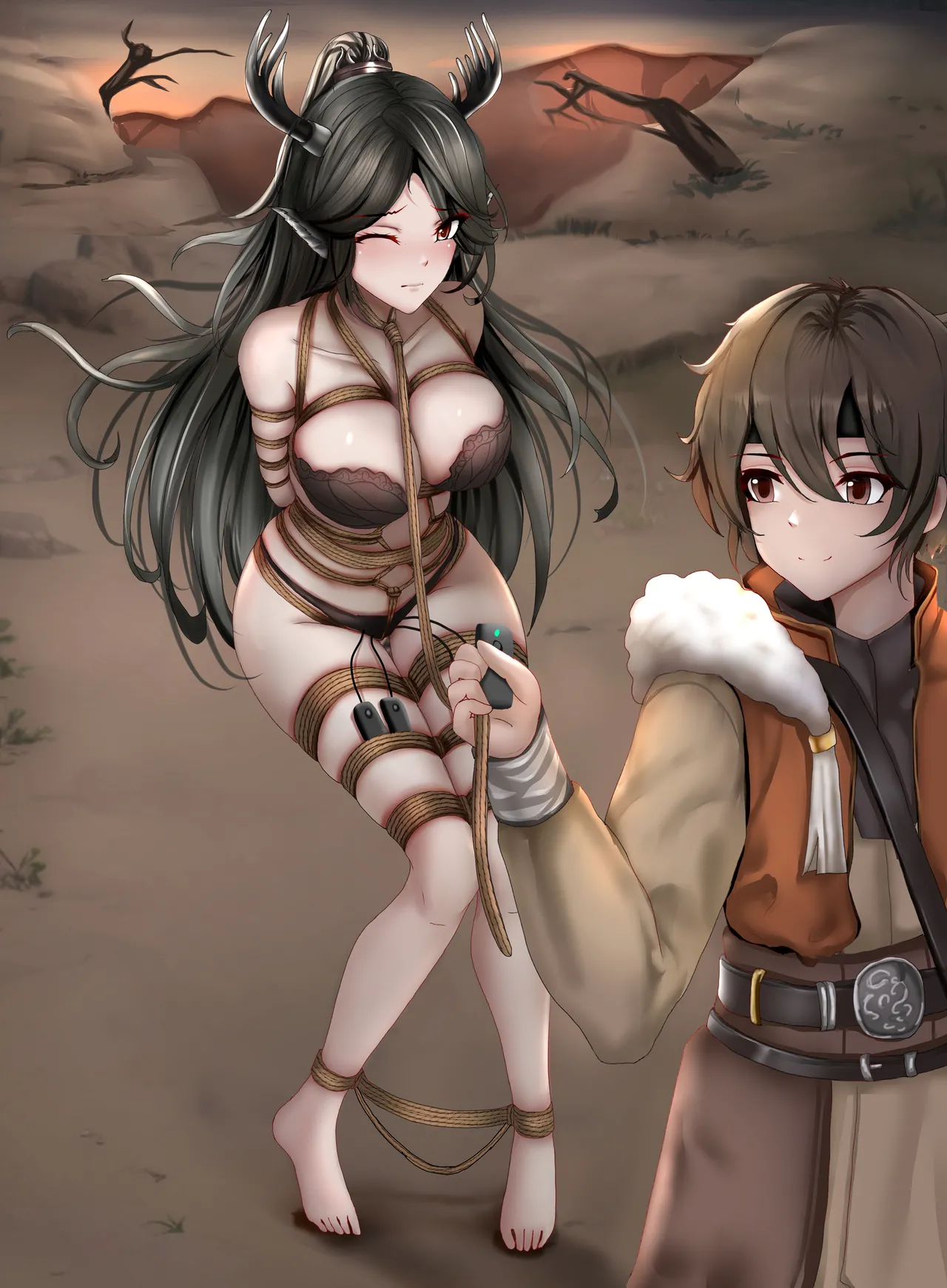 [Fanbox]蝙蝠也月-仇白 imagen número 6