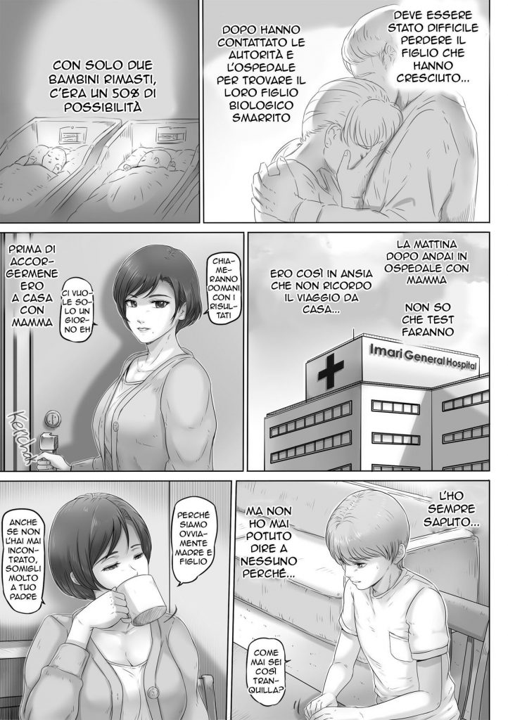 [Lemon Cake (Lemon Keiki)] Okaa-san wa Koko ni Iru - My mom is here | Affetto Materno [Italian] 图片编号 4