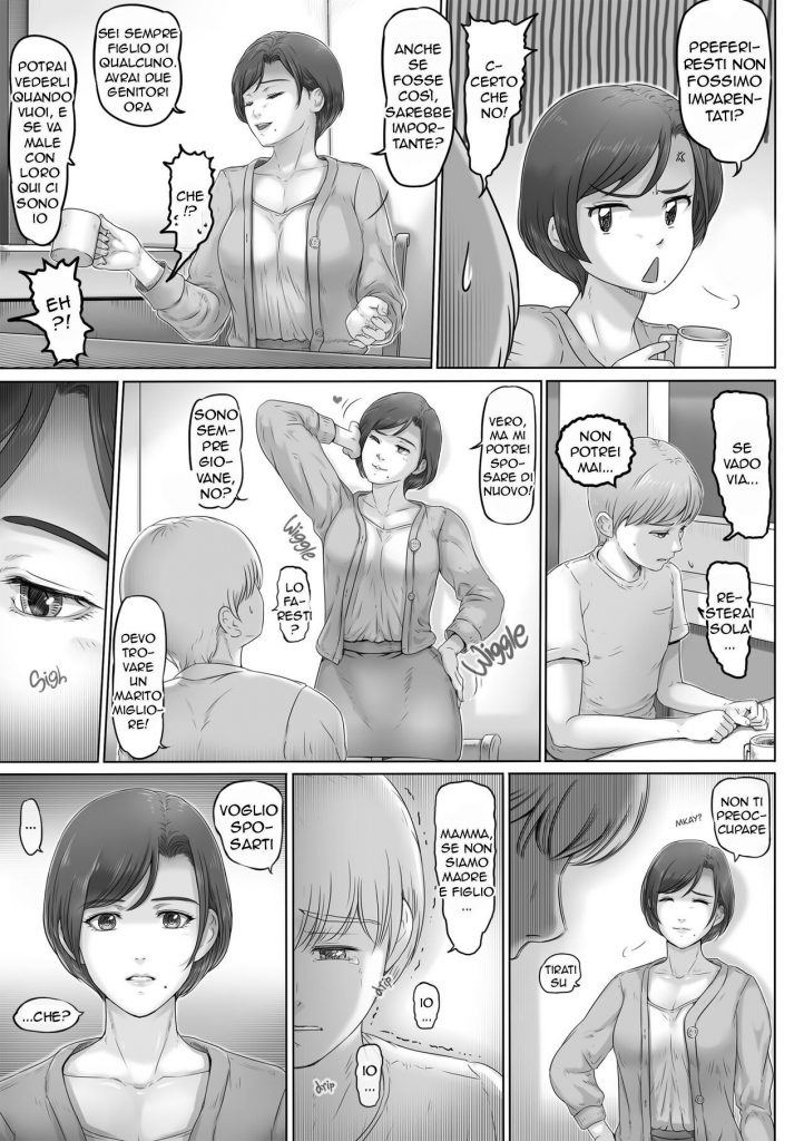 [Lemon Cake (Lemon Keiki)] Okaa-san wa Koko ni Iru - My mom is here | Affetto Materno [Italian] 图片编号 6