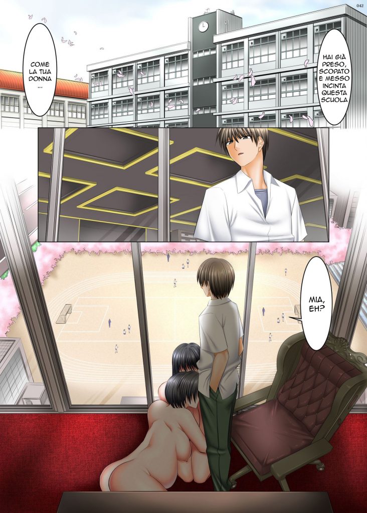 [Kaientai (Shuten Douji)] Boku Igai Inpo no Sekai 4 Kouchou & Seitokaichou Oyakodon Hen | Il Mio Cazzo Unico [Italian] [Digital] numero di immagine  41