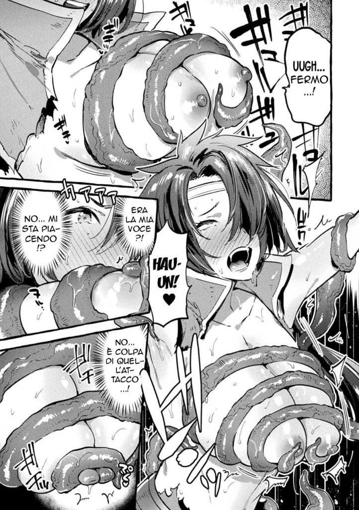 [Itami] Musuko ga Maou no Nyotaika Otou-san Yuusha, Otsu | La Caduta dell' Eroe (2D Comic Magazine TS Akuochi Nyotaika Shita Seigikan-tachi ga Akuten Acme! Vol. 1) [Italian] [Digital] 图片编号 7