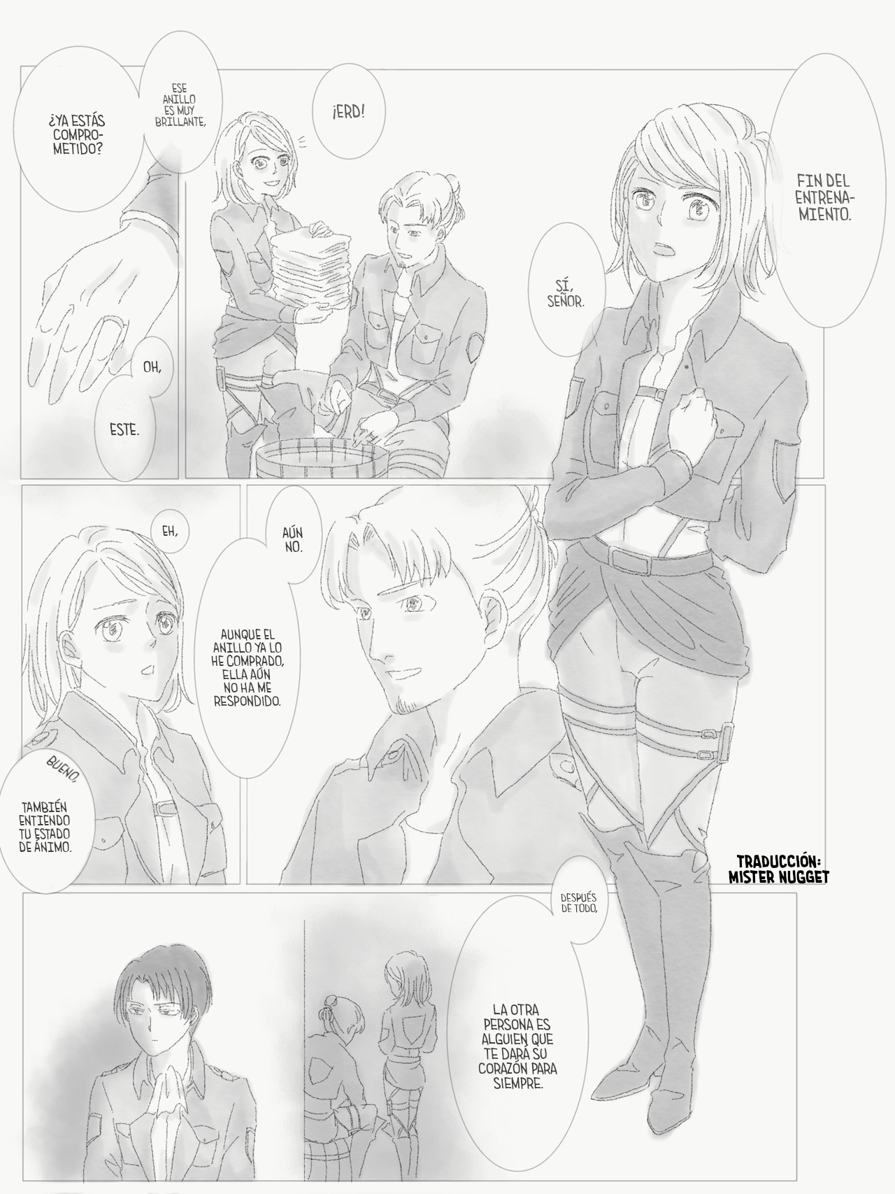 [(Wèi yāng)] 【Rivetra】 Novia (Shingeki no Kyojin) [Spanish] [Mr. Nugget] 이미지 번호 7