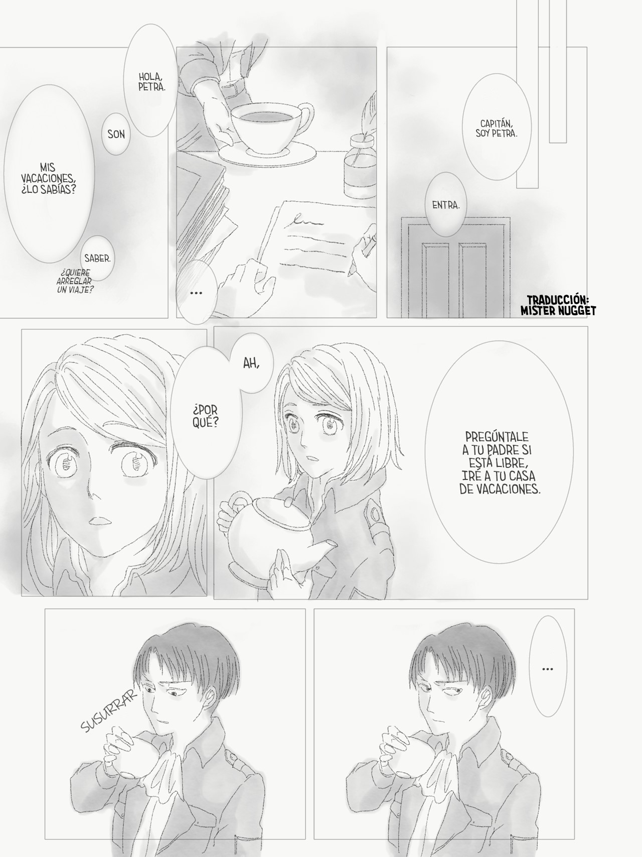 [(Wèi yāng)] 【Rivetra】 Novia (Shingeki no Kyojin) [Spanish] [Mr. Nugget] 이미지 번호 8