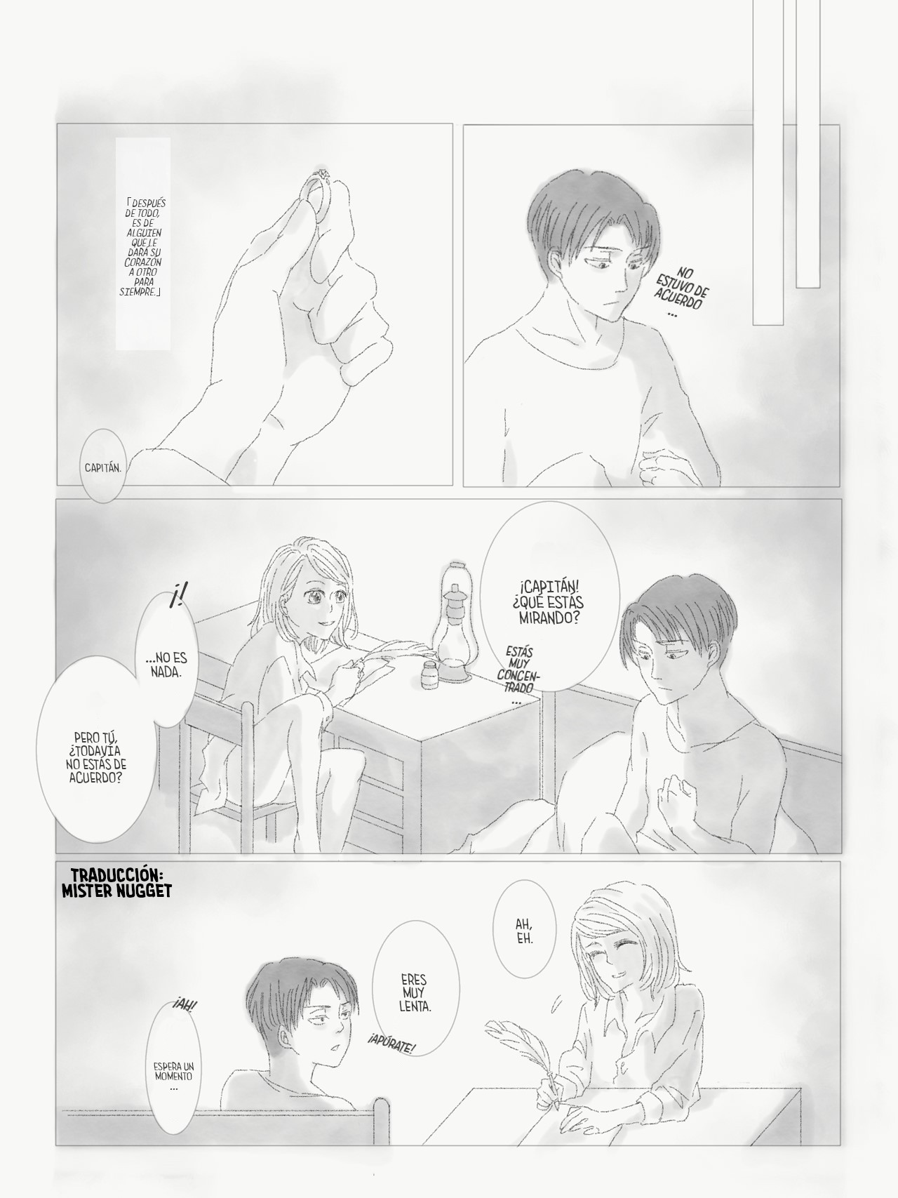 [(Wèi yāng)] 【Rivetra】 Novia (Shingeki no Kyojin) [Spanish] [Mr. Nugget] 이미지 번호 10