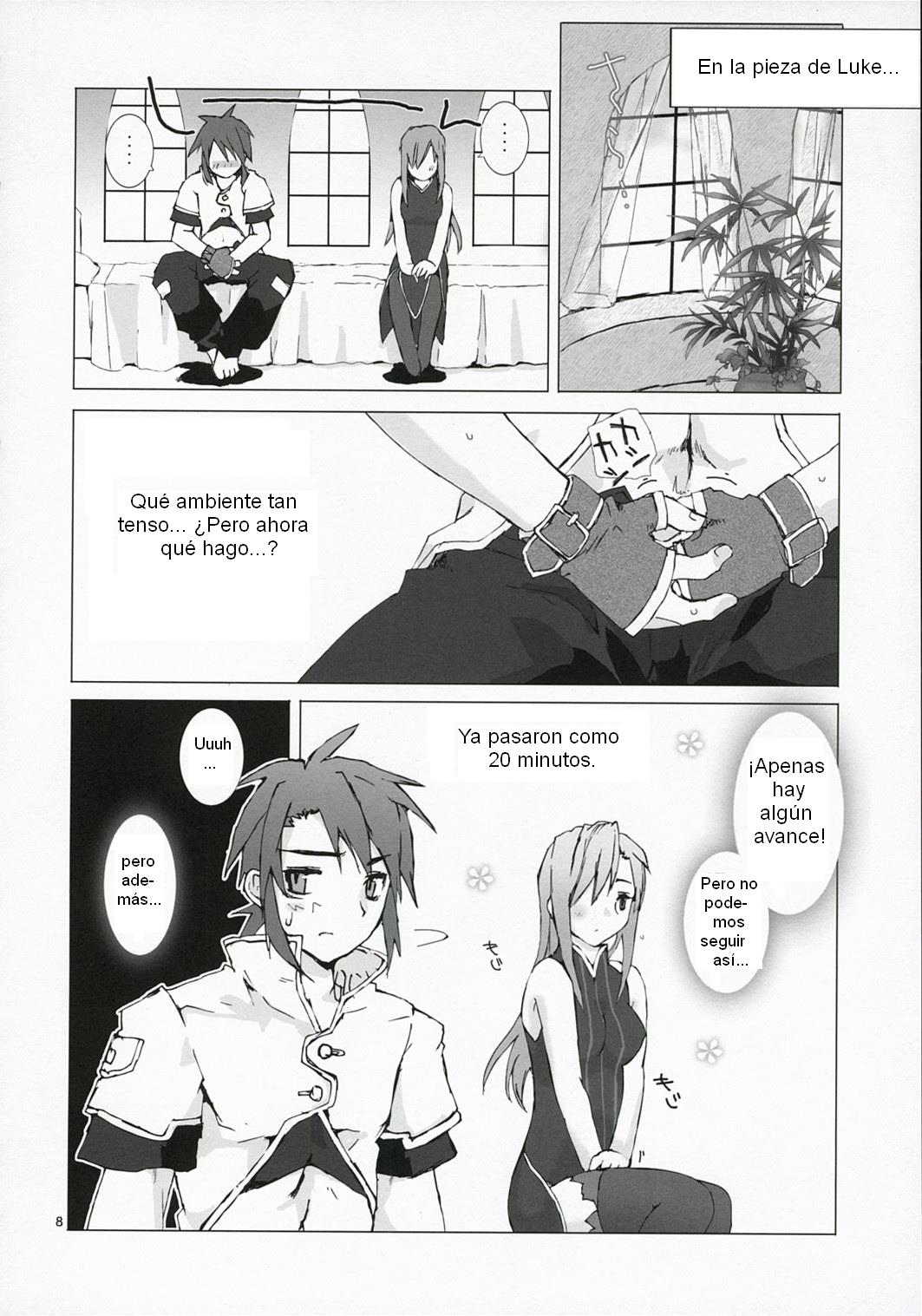 (C72) [Gensou Kuukan (Mizuhara Mei)] Tanpatsu Luke Junjou Hen (Tales of the Abyss) [Spanish] [Biblioteca Hentai] 이미지 번호 7