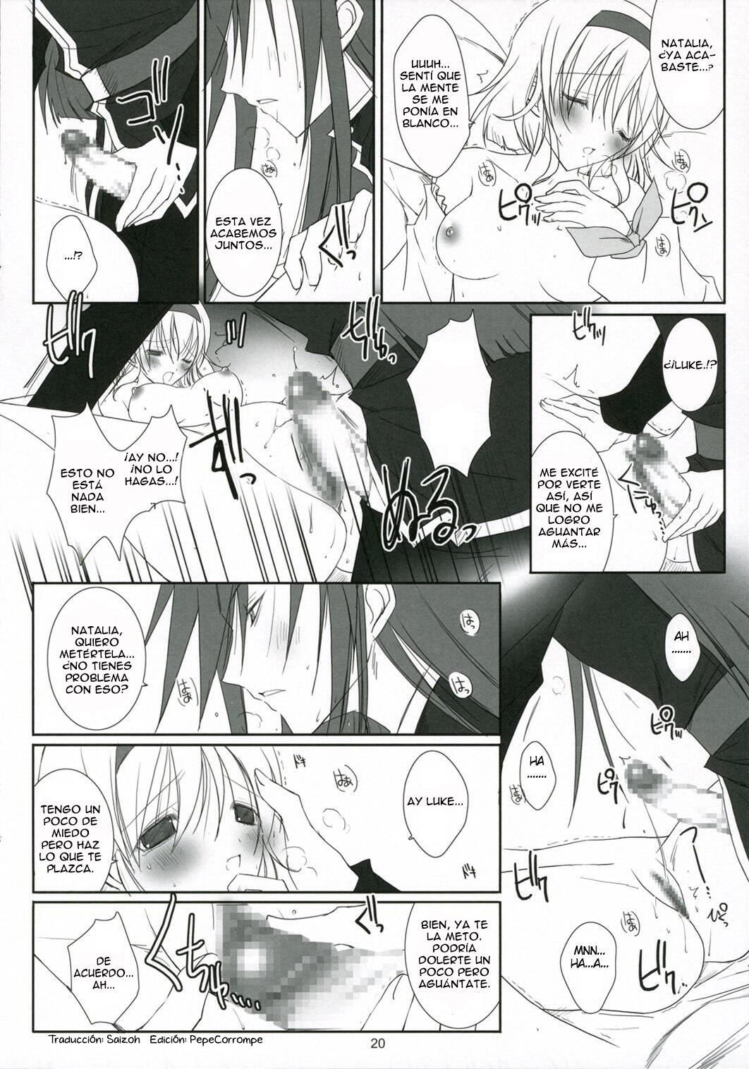 (C70) [102 Goushitsu (vanilla)] HONEYED (Tales of the Abyss) [Spanish] [Biblioteca Hentai] 画像番号 20