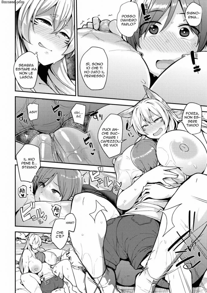 [Nanao Yukiji] Kami Summer na Natsuyasumi | Una Dea Generosa (COMIC X-EROS #70) [Italian] [Decensored] [Digital] 图片编号 8