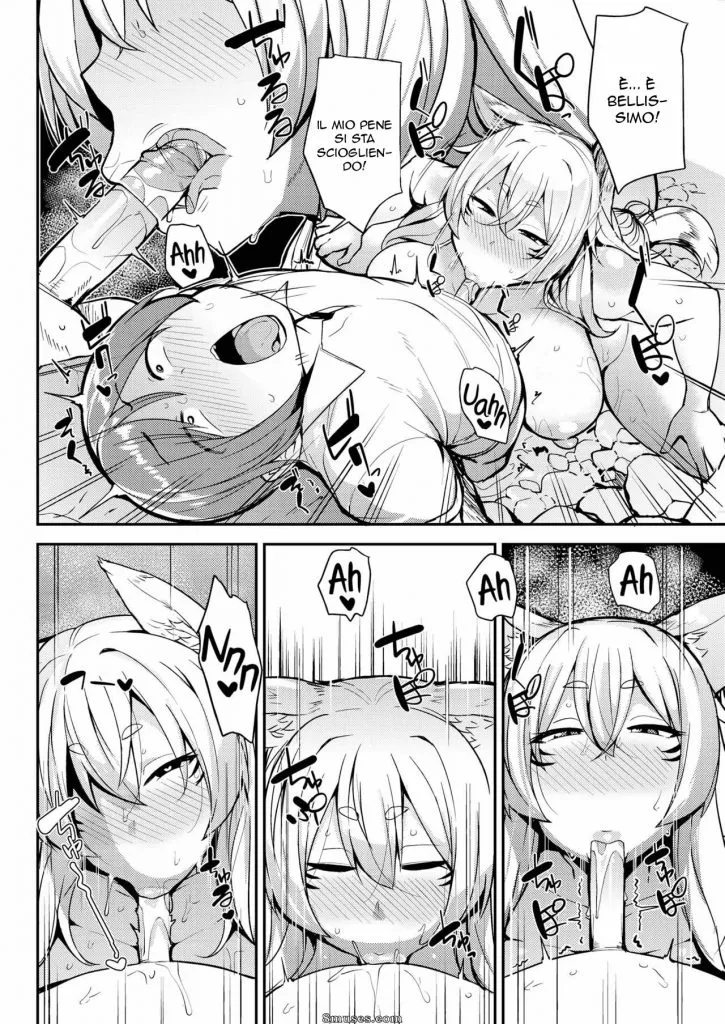 [Nanao Yukiji] Kami Summer na Natsuyasumi | Una Dea Generosa (COMIC X-EROS #70) [Italian] [Decensored] [Digital] 图片编号 10