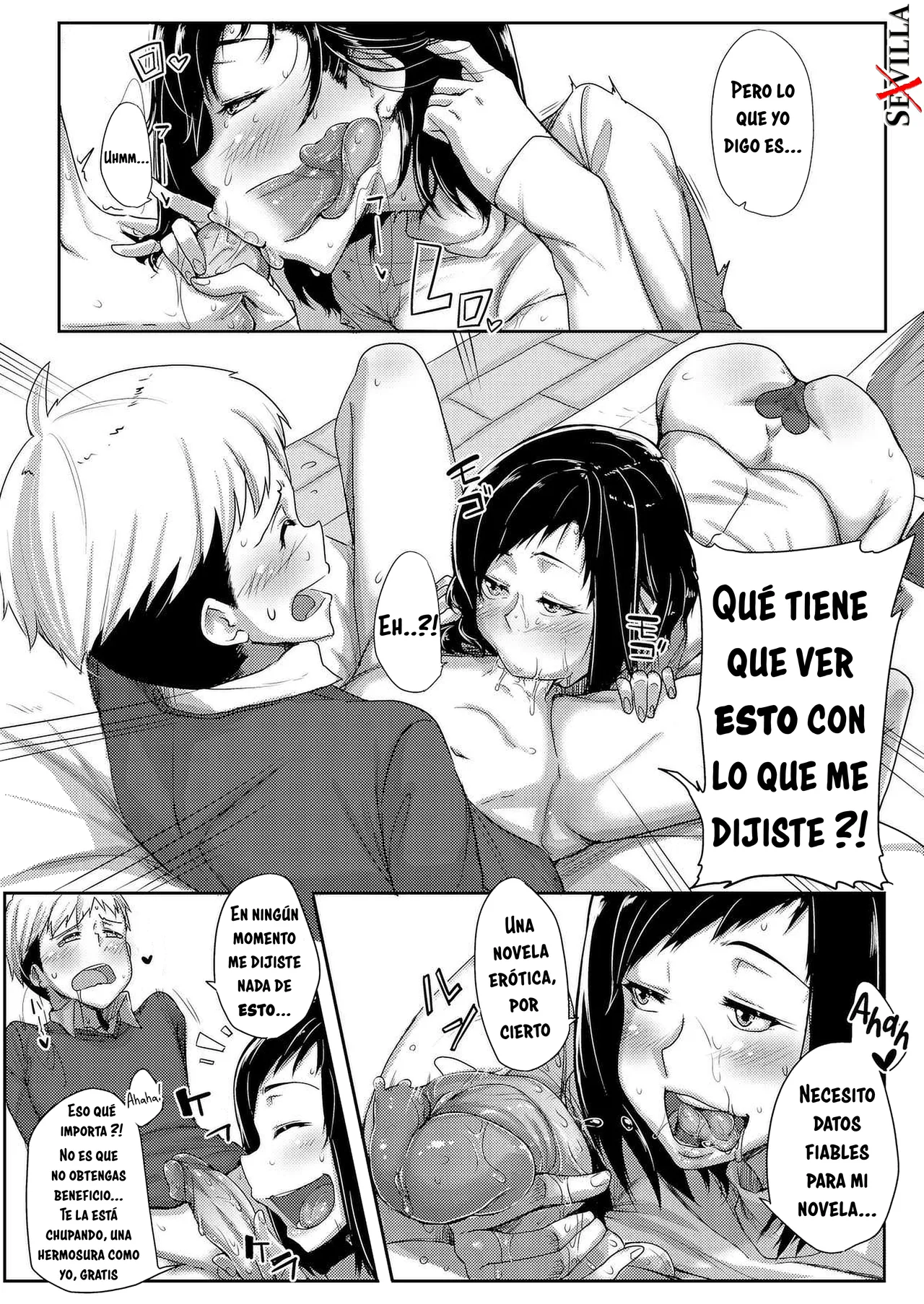 MI AMIGA NOVELISTA ES UNA PERRA CALIENTE [Spanish] [Rewrite] [5eXv1LL4 - Mano Negra - KARAY] 4eme image