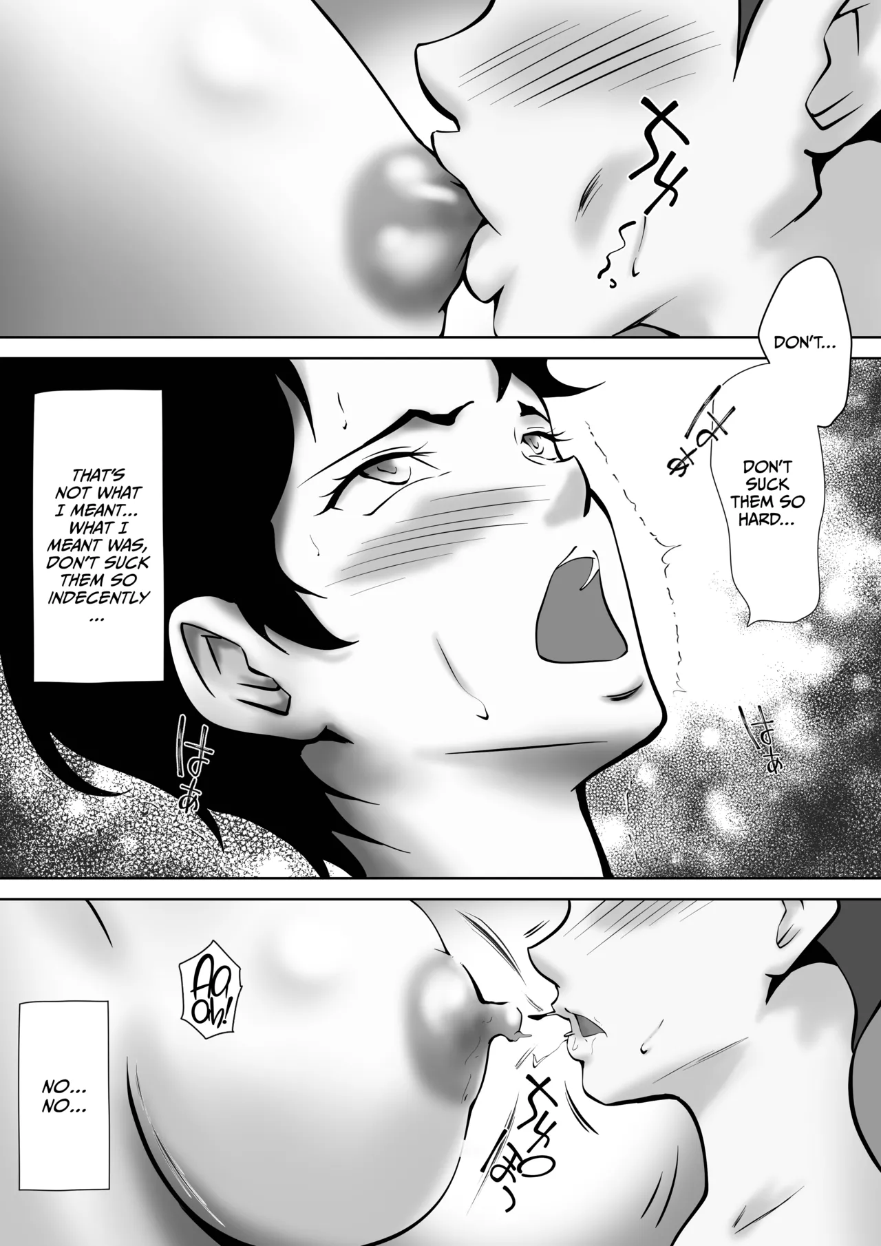 [Pentacle (Shimipan)] Otokomasari no Kaa-chan ga Musuko to no Sex de Onna ni Natta Hanashi [English] image number 22