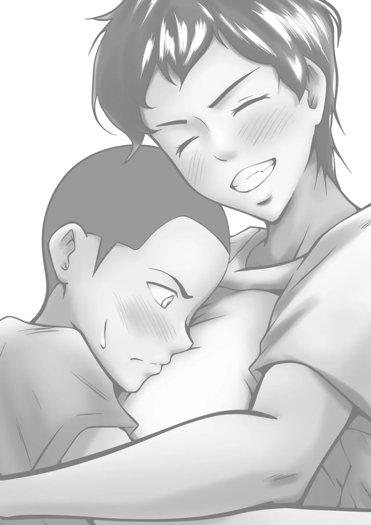 [Pentacle (Shimipan)] Otokomasari no Kaa-chan ga Musuko to no Sex de Onna ni Natta Hanashi [English] image number 57