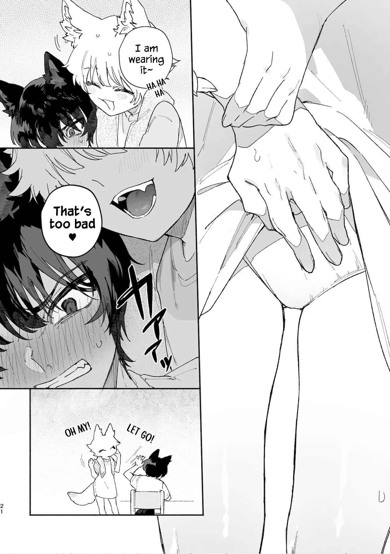 [usachanGet]Boys be Submissive. ~Coyote-chan x Kai Ken~ изображение № 21