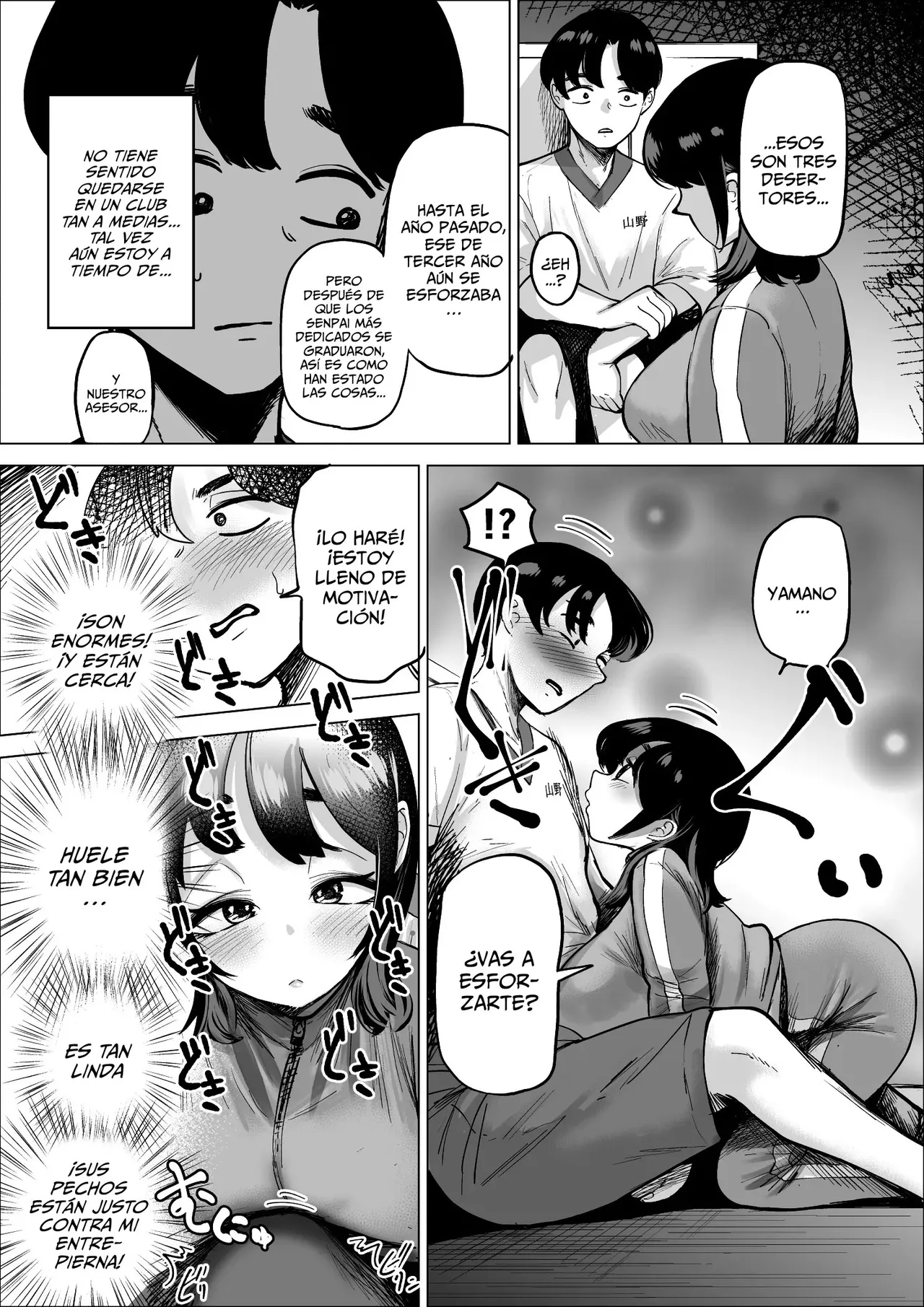 [takaya (Fukuhara Takaya)] Hayaku Hashiru Tame nara Nandemo Shite Kureru Rikujoubu no Manager | La Gerente Del Club De Atletismo Me Deja Hacer Lo Que Quiera Con Ella Si Eso Me Hace Correr Más Rápido [Spanish] [Fakerscans] 图片编号 7