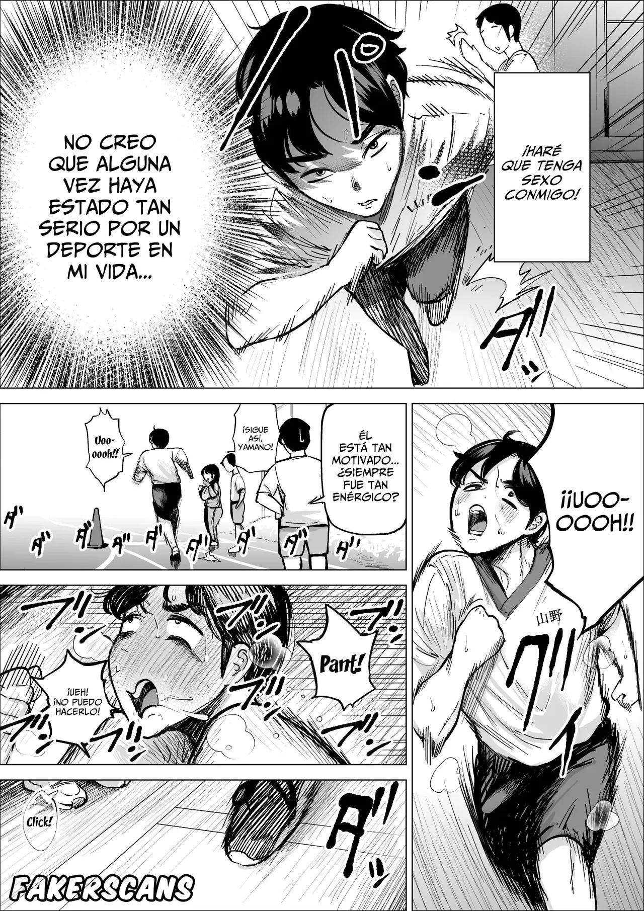 [takaya (Fukuhara Takaya)] Hayaku Hashiru Tame nara Nandemo Shite Kureru Rikujoubu no Manager | La Gerente Del Club De Atletismo Me Deja Hacer Lo Que Quiera Con Ella Si Eso Me Hace Correr Más Rápido [Spanish] [Fakerscans] 图片编号 18