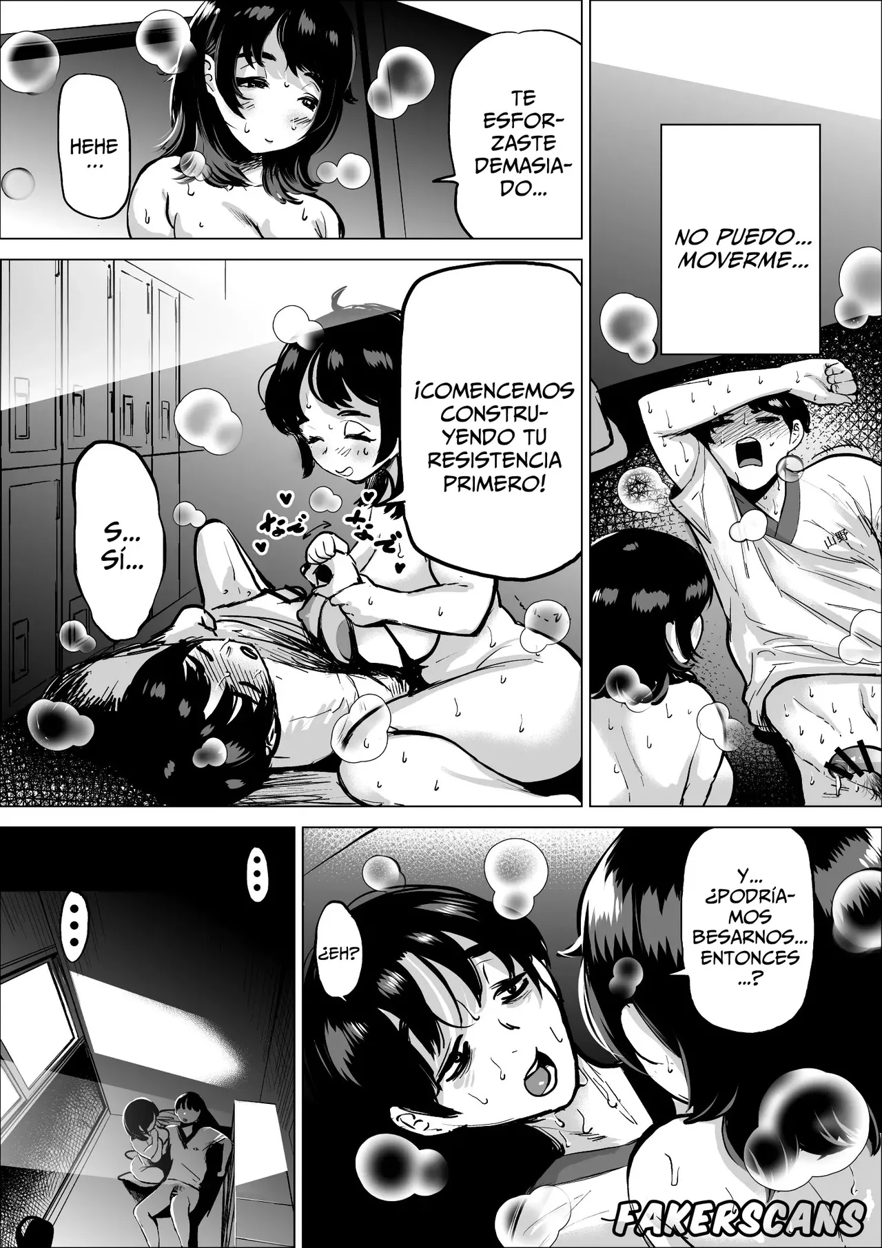 [takaya (Fukuhara Takaya)] Hayaku Hashiru Tame nara Nandemo Shite Kureru Rikujoubu no Manager | La Gerente Del Club De Atletismo Me Deja Hacer Lo Que Quiera Con Ella Si Eso Me Hace Correr Más Rápido [Spanish] [Fakerscans] 图片编号 42