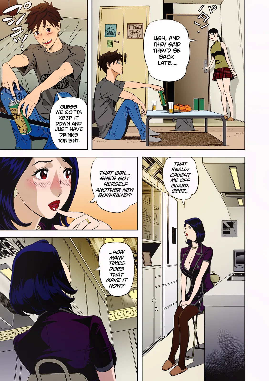 [Hara Shigeyuki] Extra Virgin Mama (Web Comic Toutetsu Vol. 46) [English] [Colorized] 图片编号 7