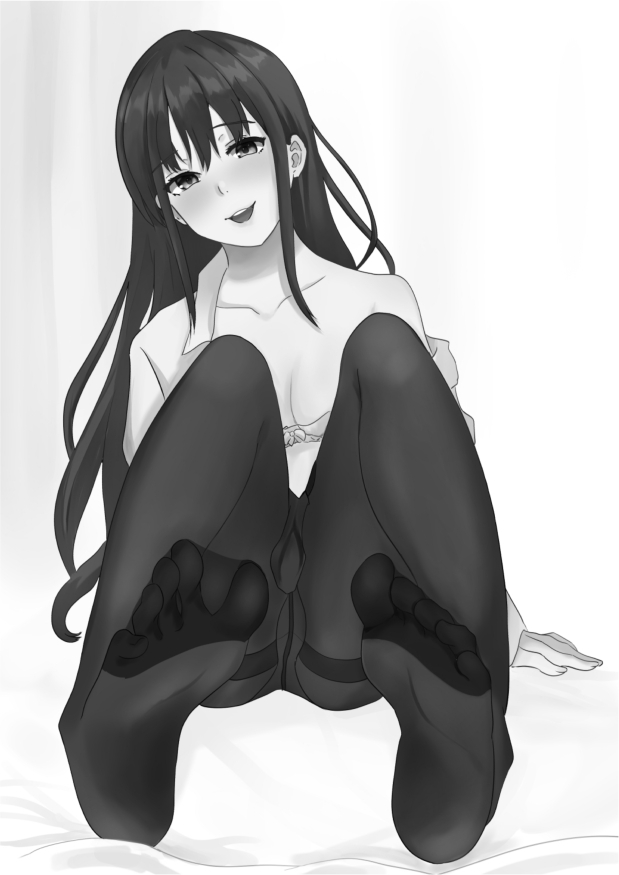 [みどやさいけ(みどや)] 大好きな彼氏くんにはじめての黒タイツ足コキ image number 27