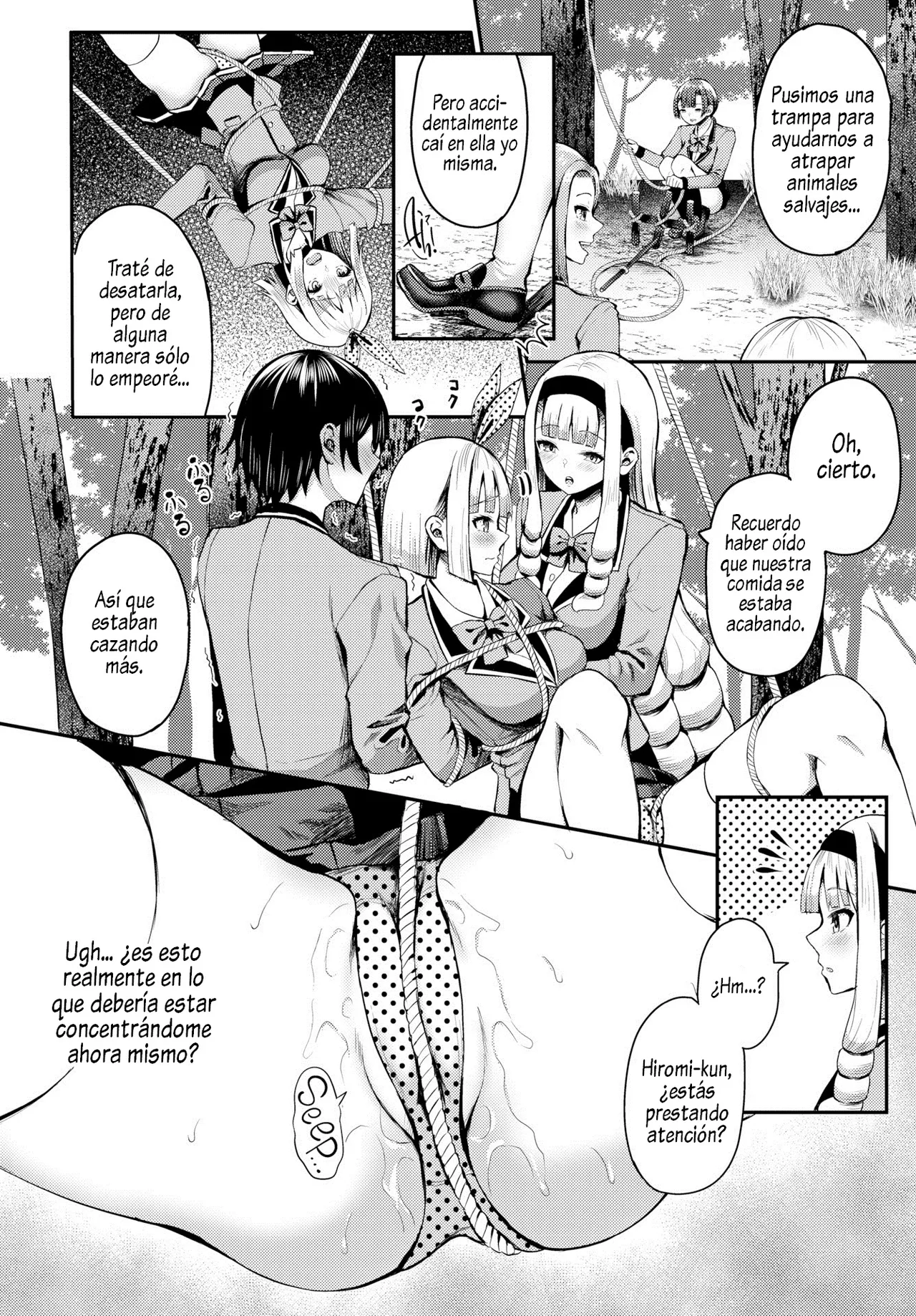 [Hazakura Satsuki] Sounan shitara Mujintou de Nakadashi Houdai 12-15 [Spanish] [Al Chile No Se Scans] Bildnummer 4