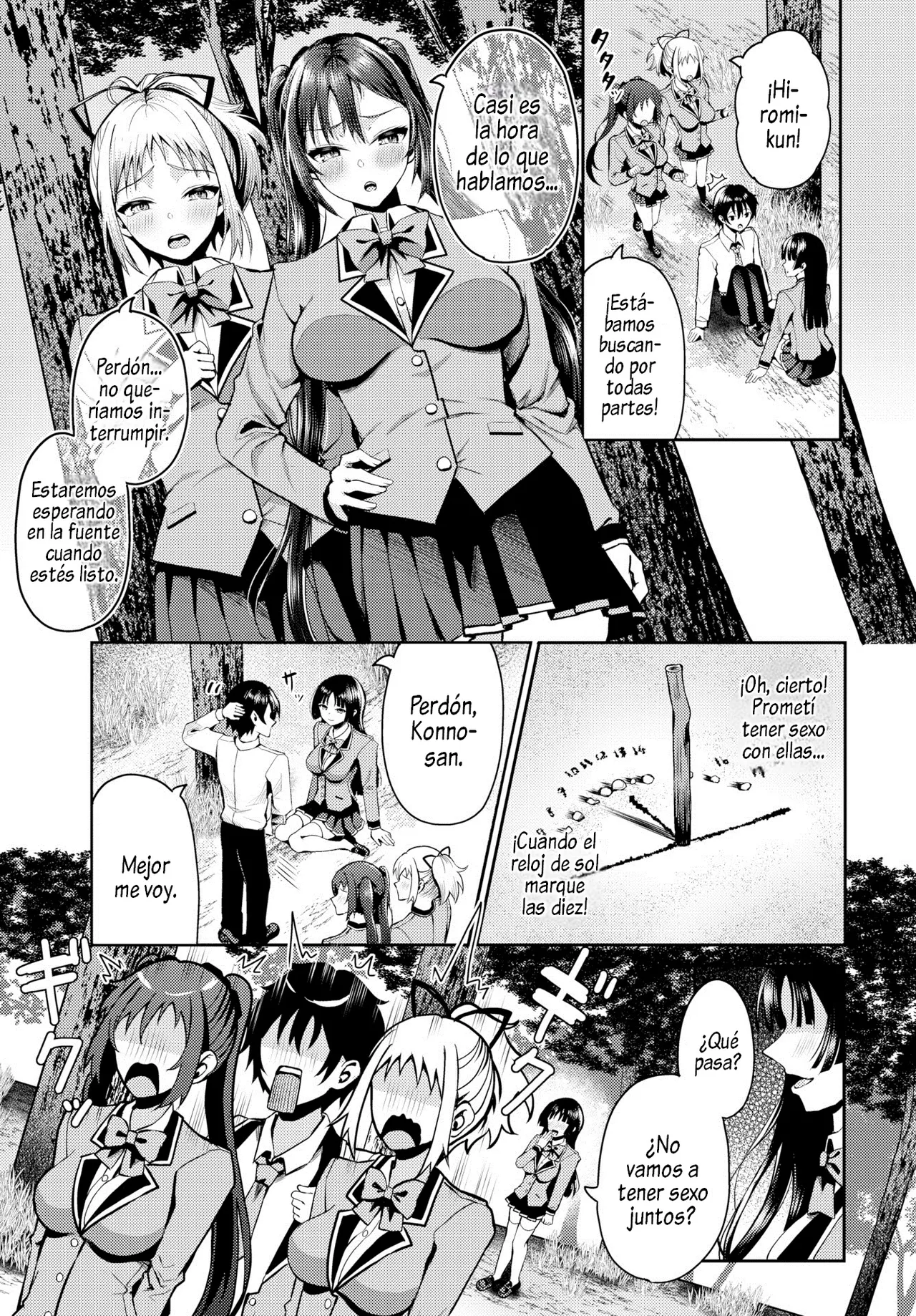 [Hazakura Satsuki] Sounan shitara Mujintou de Nakadashi Houdai 12-15 [Spanish] [Al Chile No Se Scans] Bildnummer 49