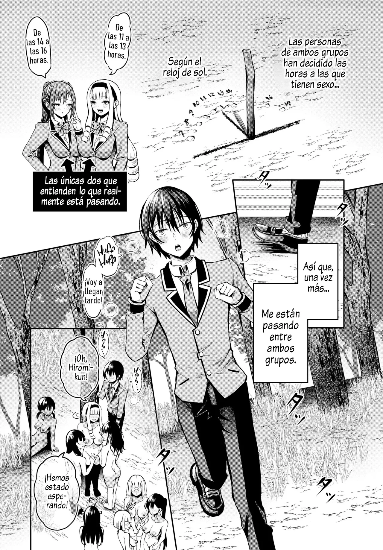 [Hazakura Satsuki] Sounan shitara Mujintou de Nakadashi Houdai 12-15 [Spanish] [Al Chile No Se Scans] Bildnummer 68