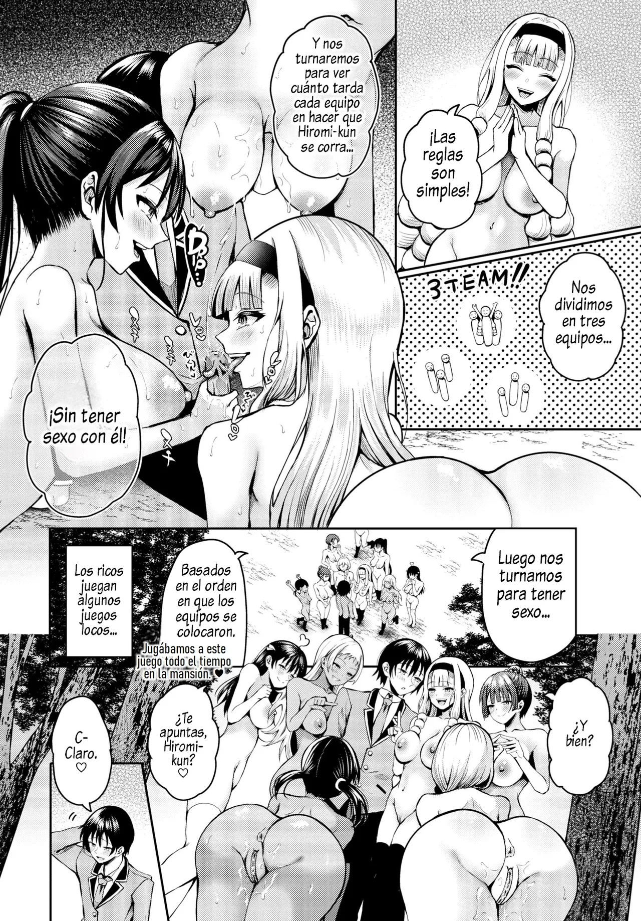 [Hazakura Satsuki] Sounan shitara Mujintou de Nakadashi Houdai 12-15 [Spanish] [Al Chile No Se Scans] Bildnummer 70