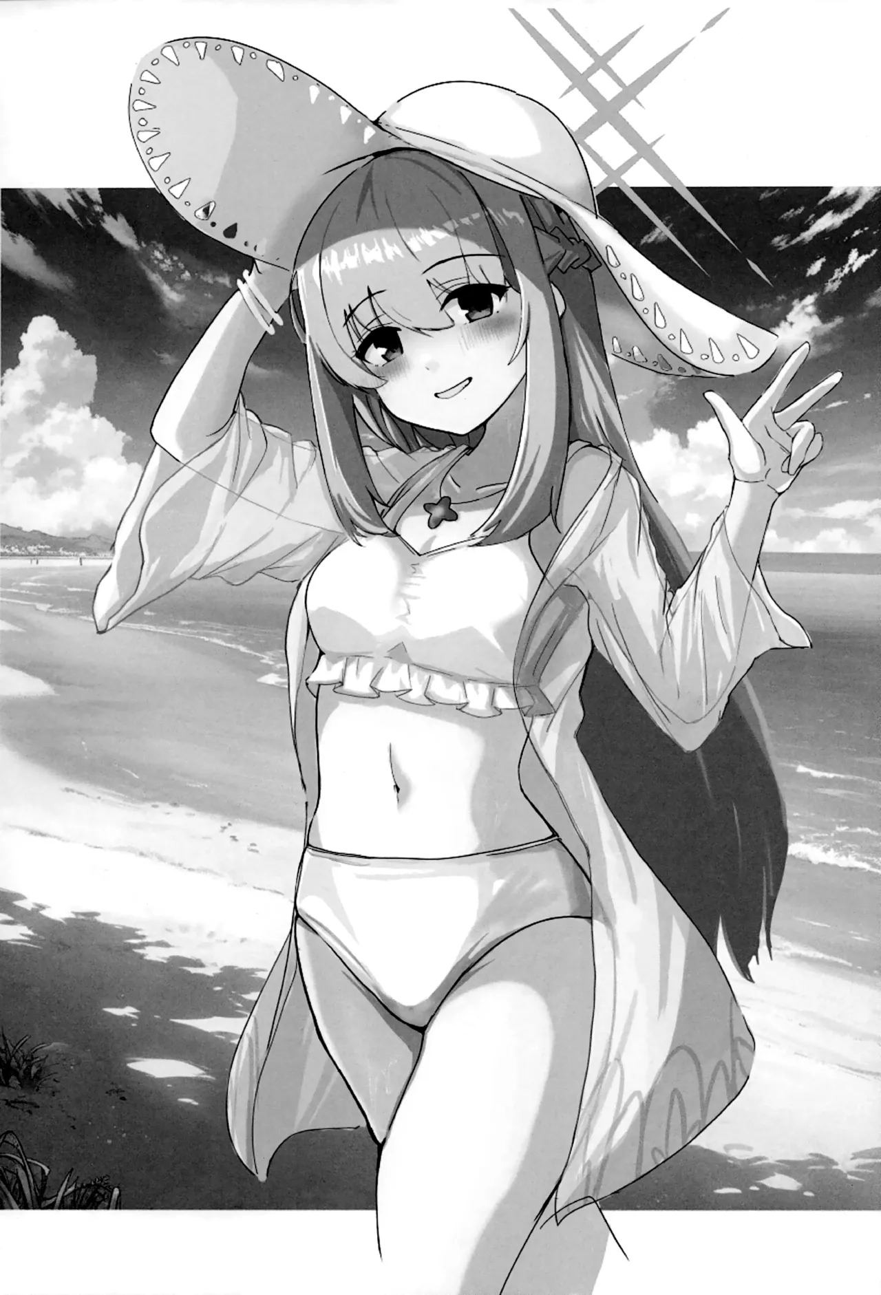 (C104) [CROSSTAR (GX)] Umibe no Himegimi | Принцеса узбережжя (Blue Archive)  [Ukrainian] numero di immagine  17