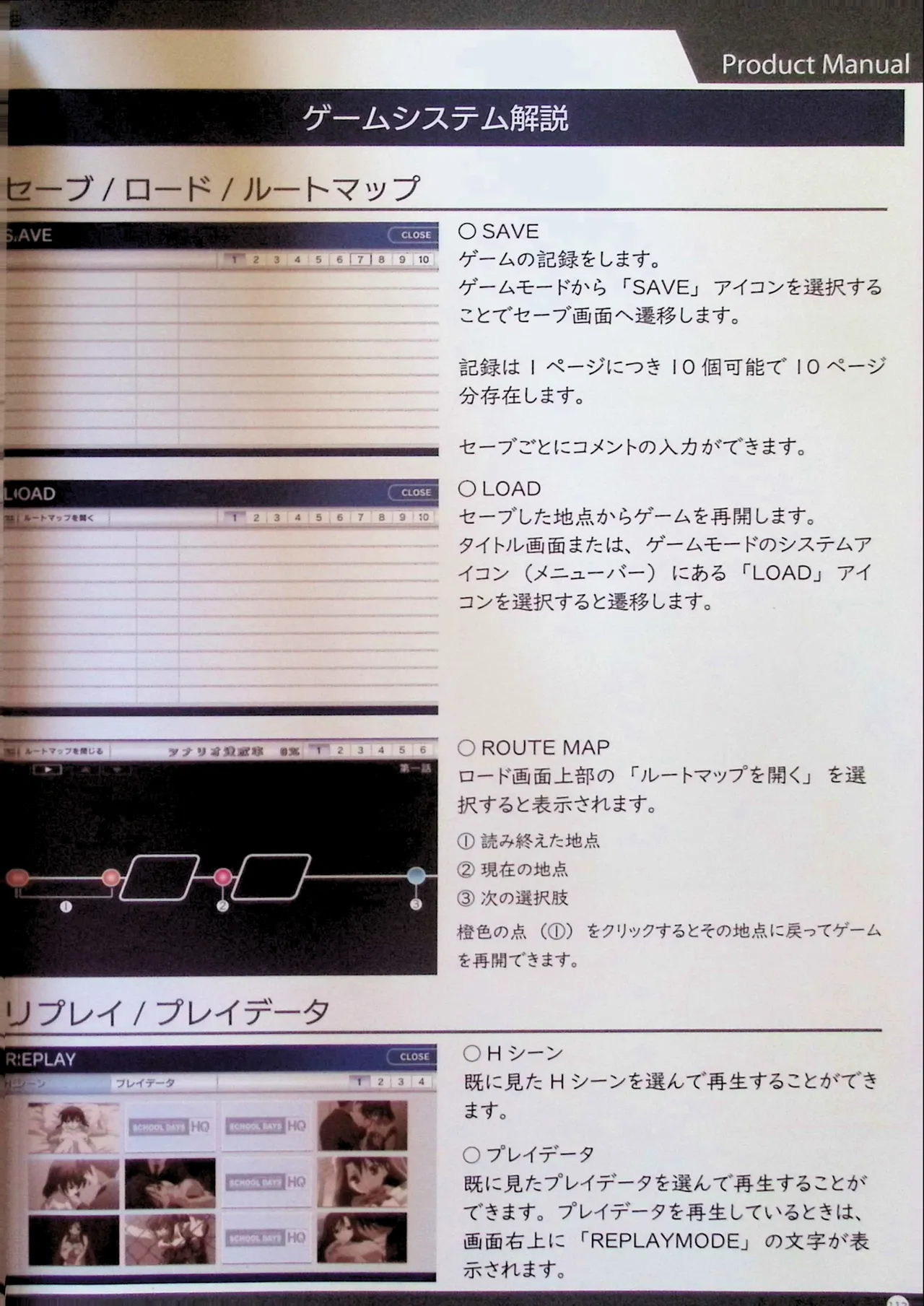 SCHOOLDAYS SERIES COMPLETE BOX  Visual Book(whole but low quality) numero di immagine  17