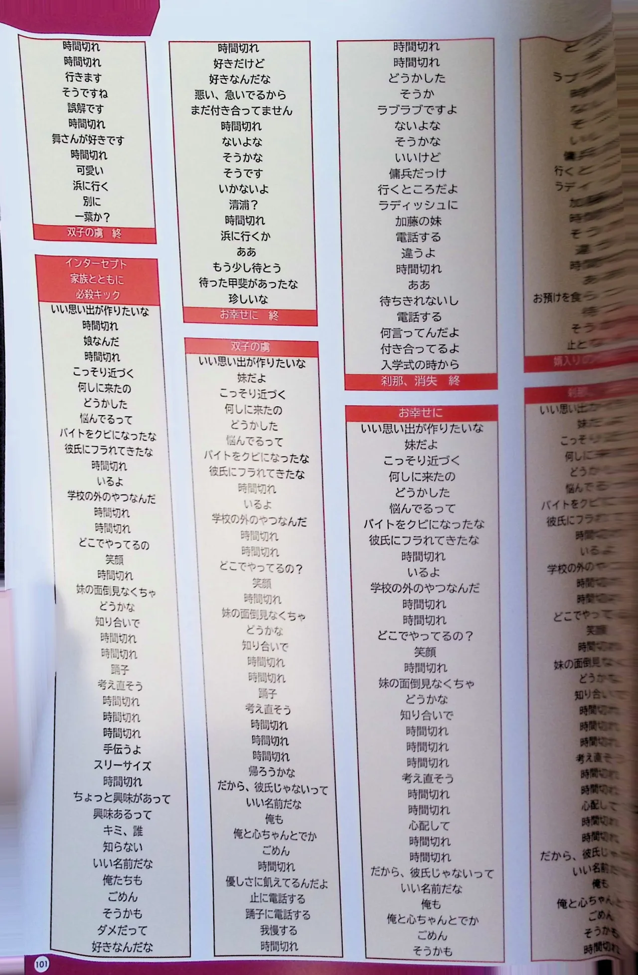 SCHOOLDAYS SERIES COMPLETE BOX  Visual Book(whole but low quality) numero di immagine  32