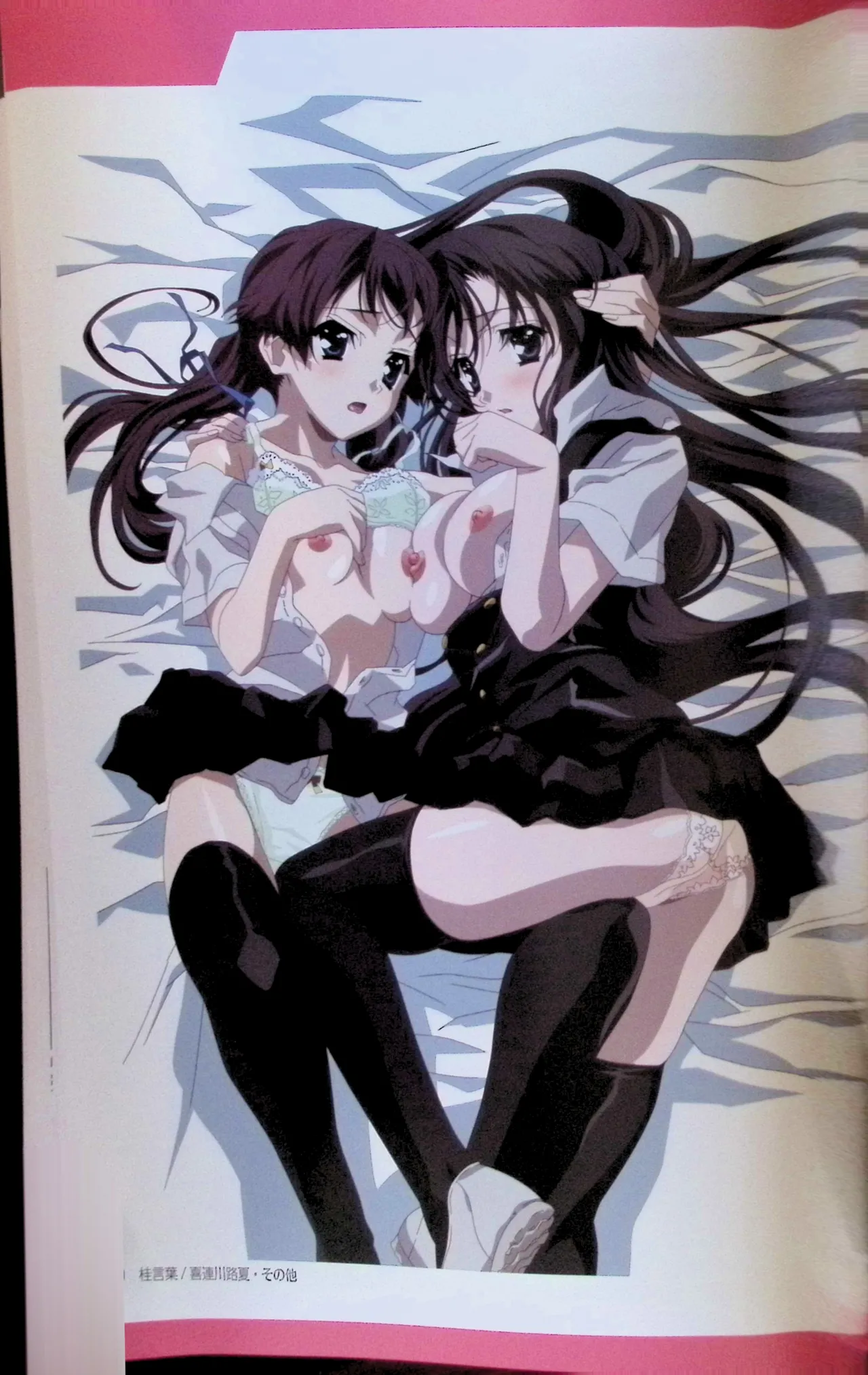 SCHOOLDAYS SERIES COMPLETE BOX  Visual Book(whole but low quality) numero di immagine  52