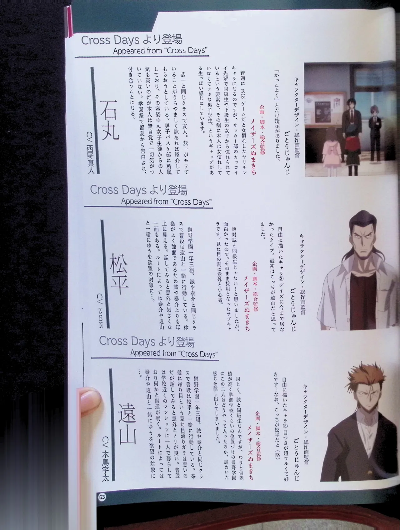 SCHOOLDAYS SERIES COMPLETE BOX  Visual Book(whole but low quality) numero di immagine  70