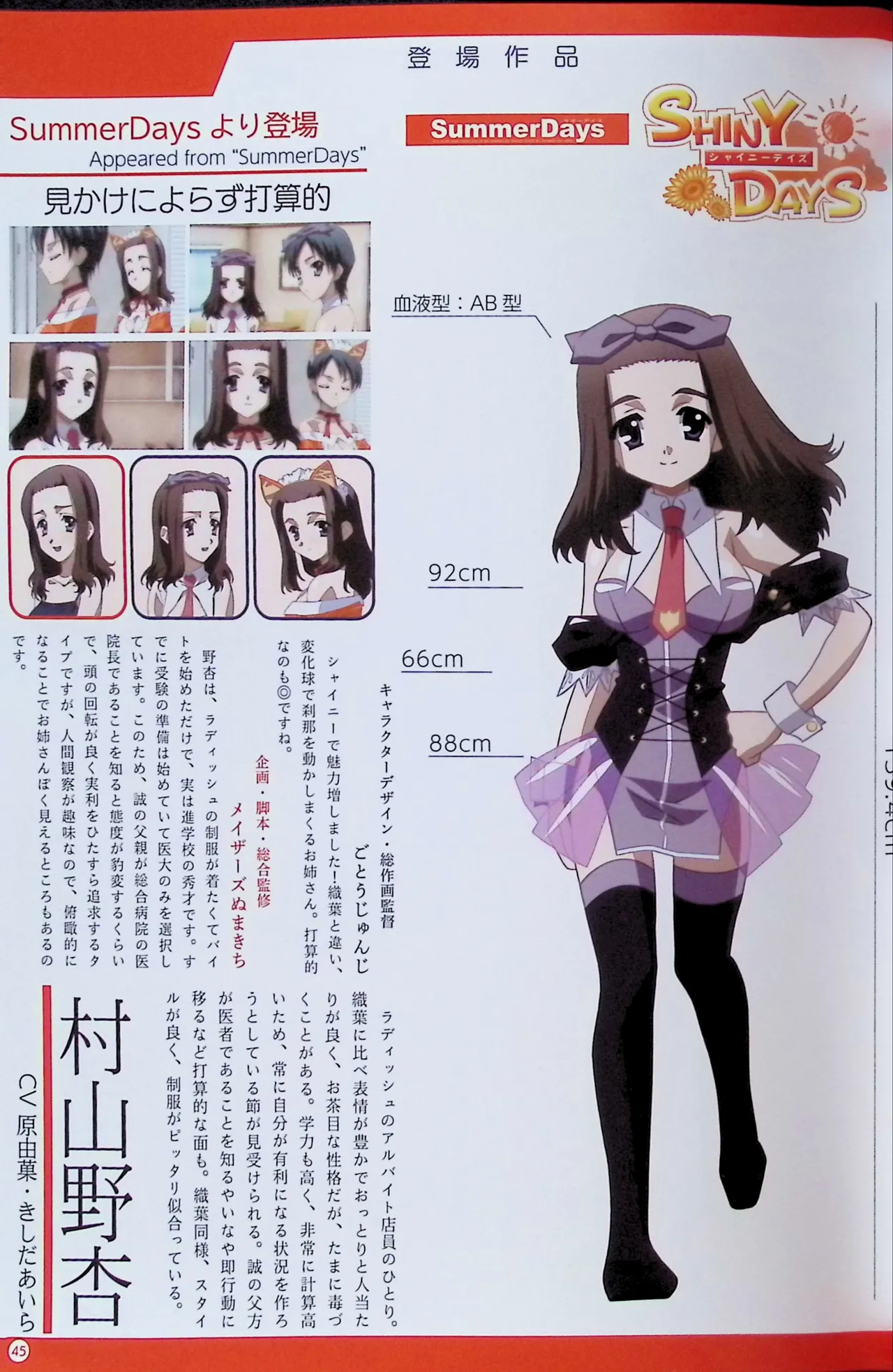 SCHOOLDAYS SERIES COMPLETE BOX  Visual Book(whole but low quality) numero di immagine  88