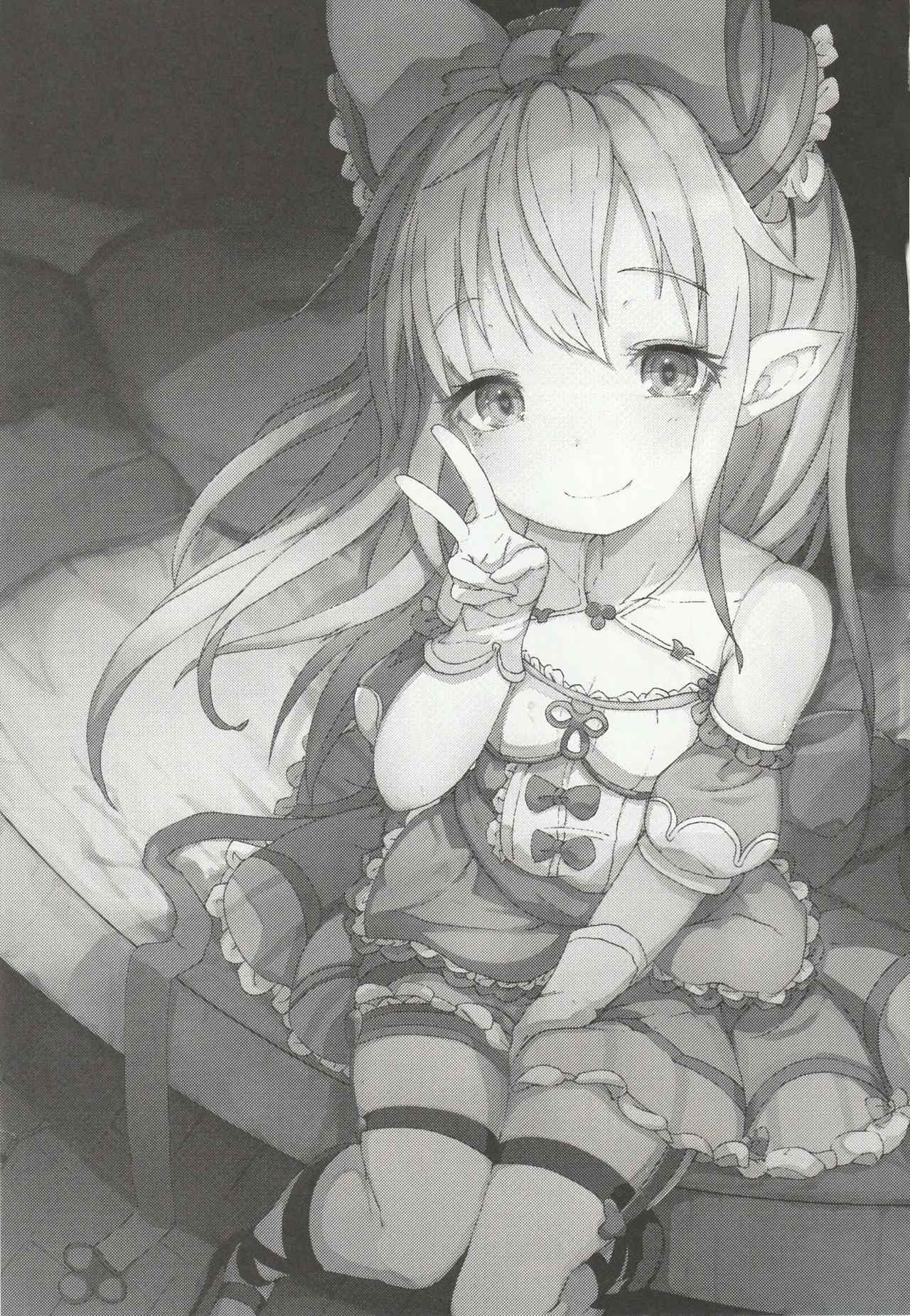 (C96) [Sakuranbo Sugar (Rai)] Lilele ni Onegai Shite Netorase Akushukai no Kiroku Eizou o Issho ni Minagara Tekoki  Shite Morau Hanashi (Granblue Fantasy) [Chinese] numero di immagine  2