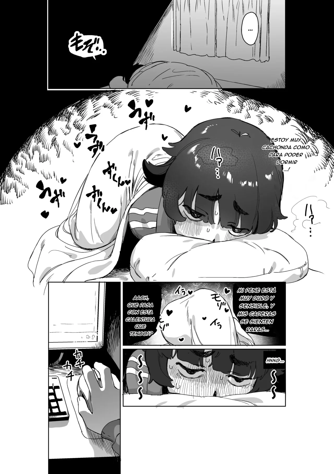 [Ekogi] Hikikomori no Ane ni Chinchin ga Haetara | Cuando a Mi Hermana (Que es Una Hikikomori) le Creció un Pene [Spanish] 图片编号 5