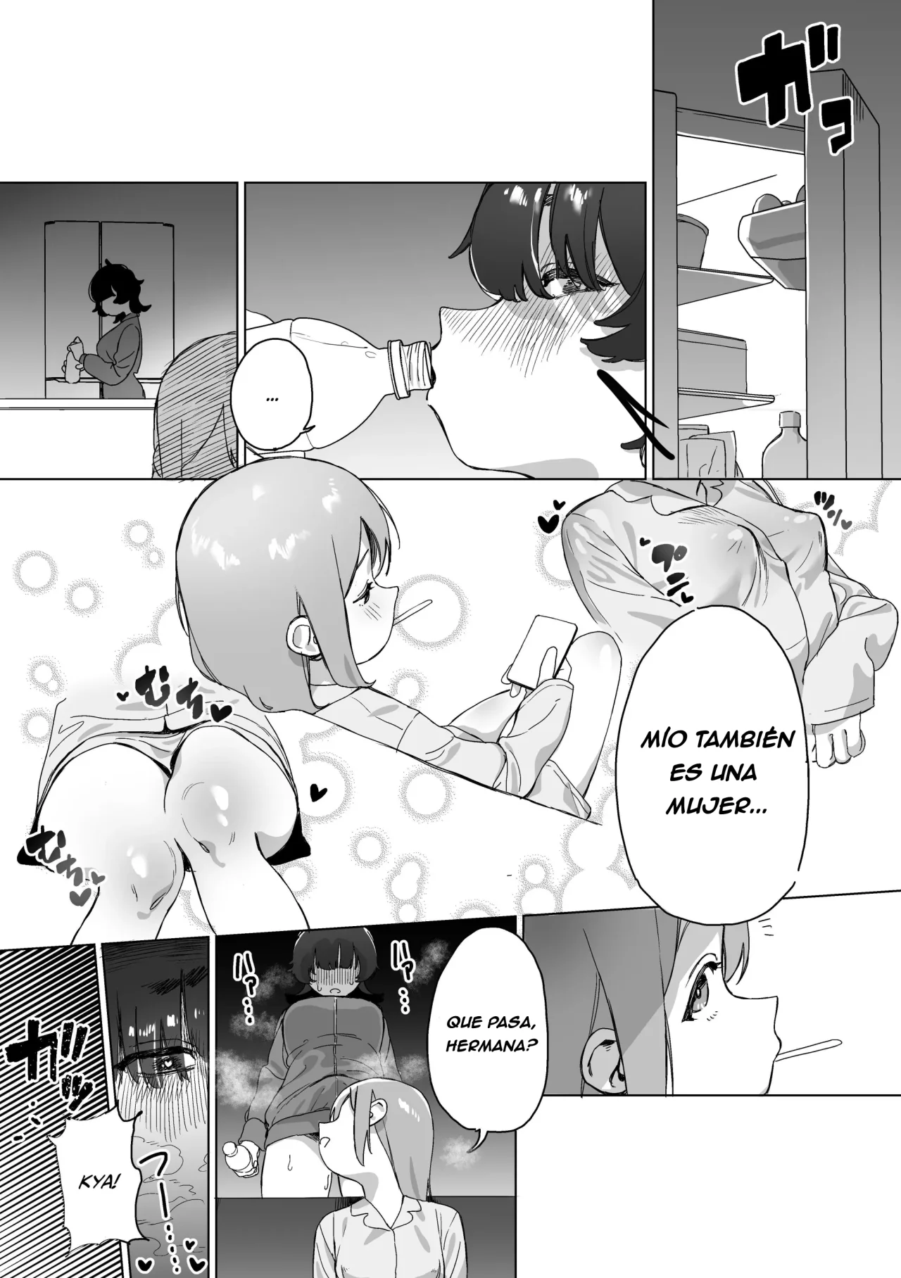 [Ekogi] Hikikomori no Ane ni Chinchin ga Haetara | Cuando a Mi Hermana (Que es Una Hikikomori) le Creció un Pene [Spanish] 图片编号 22