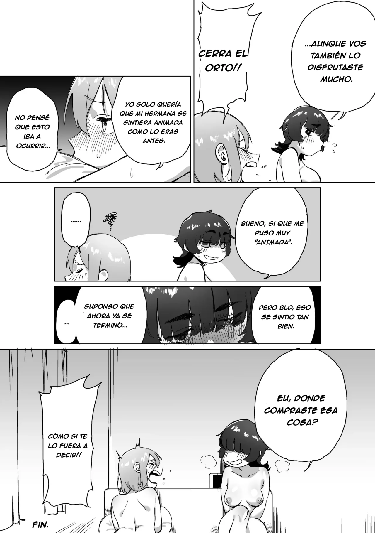 [Ekogi] Hikikomori no Ane ni Chinchin ga Haetara | Cuando a Mi Hermana (Que es Una Hikikomori) le Creció un Pene [Spanish] 图片编号 38