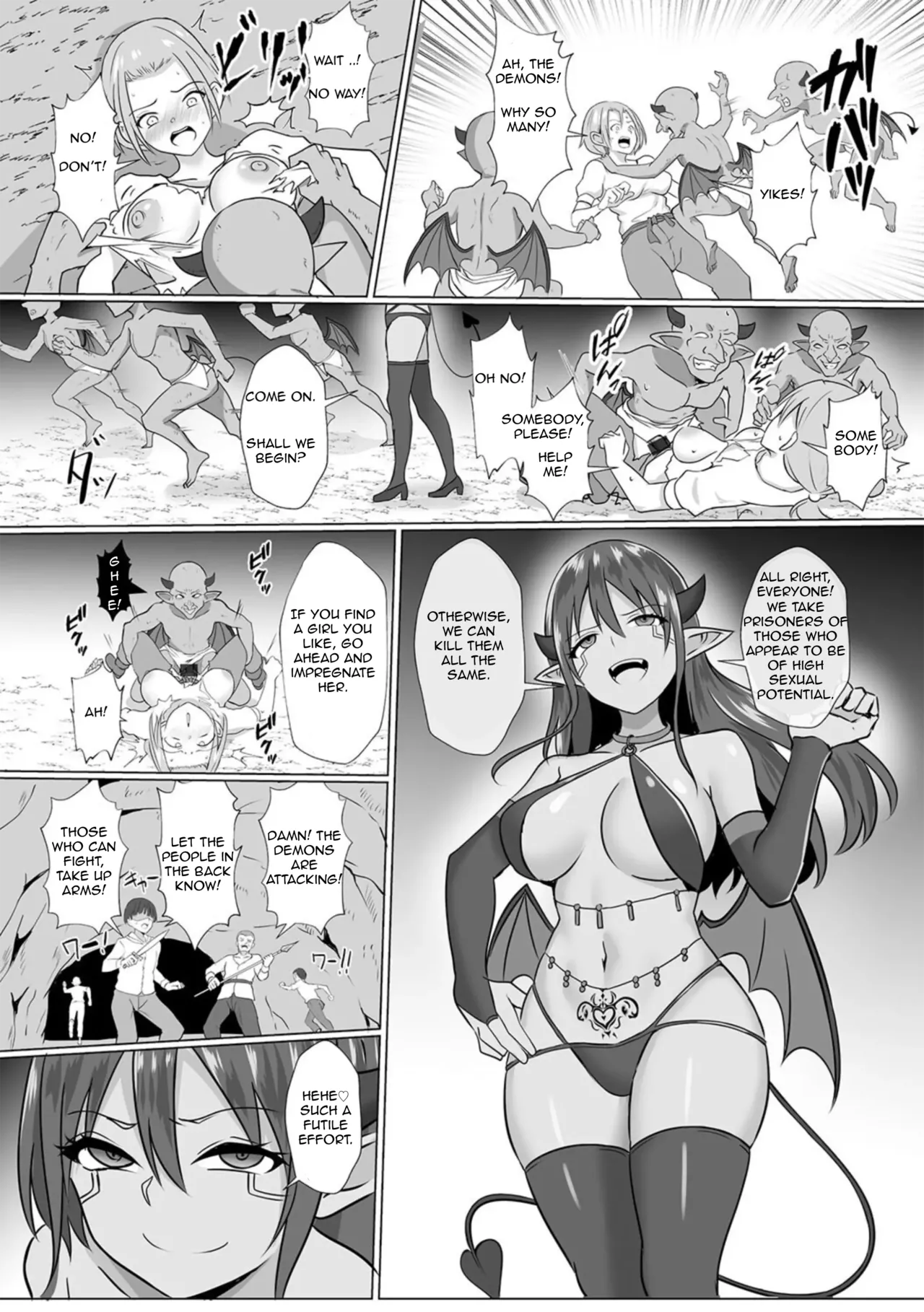 [Bullet] Inma Shouki Liz | Liz, the Succubus Courtesan Princess Ch. 1 [English] 画像番号 14