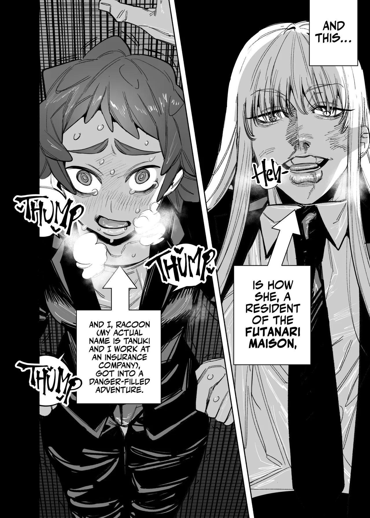 [Horita Ahan] Futanari Maison~ Janshi de Chouhatsu Bijo no Otonari-san ni, cute aggression o uketeimasu~ [English] [A Cool Person] [Digital] 이미지 번호 3