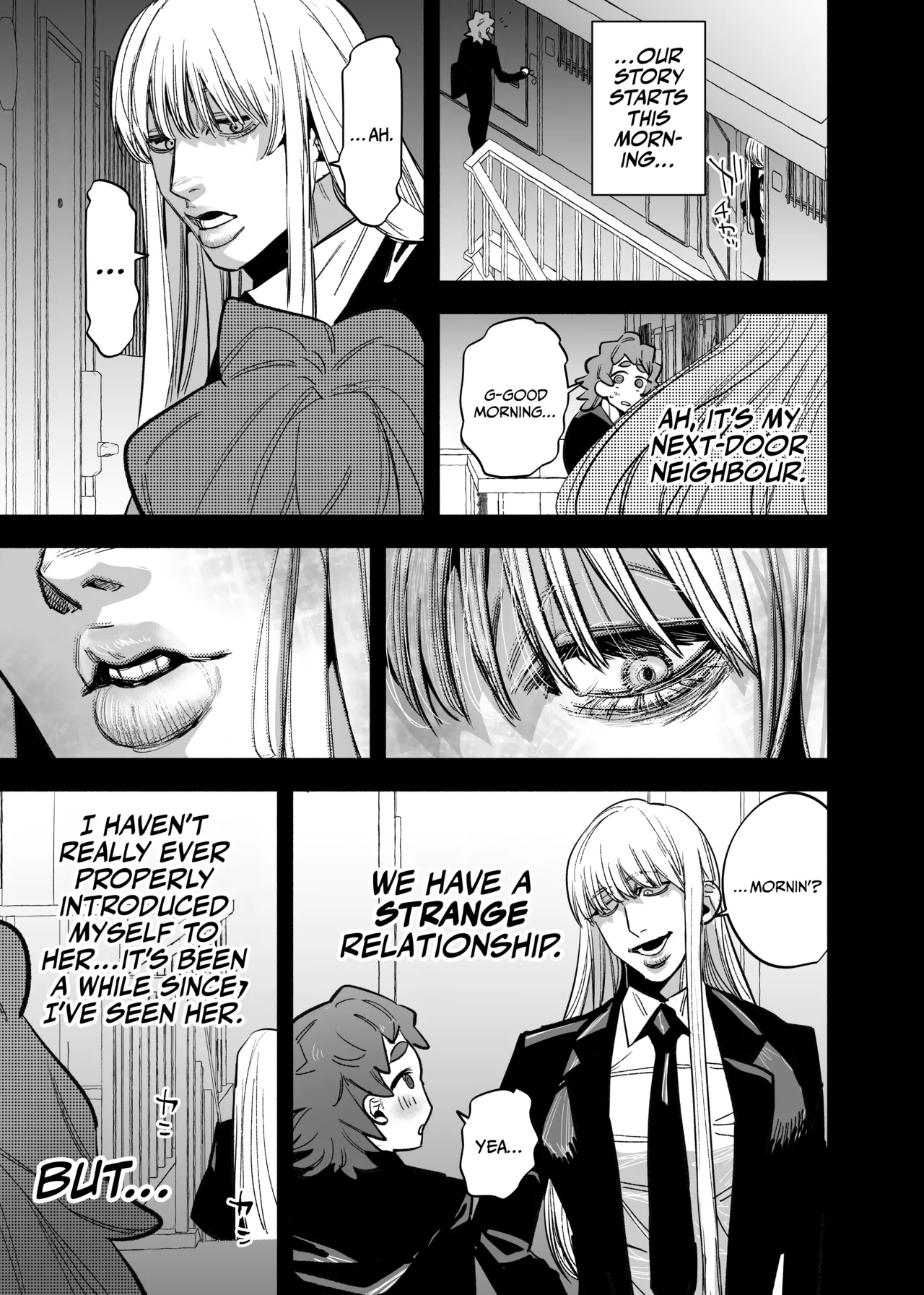 [Horita Ahan] Futanari Maison~ Janshi de Chouhatsu Bijo no Otonari-san ni, cute aggression o uketeimasu~ [English] [A Cool Person] [Digital] 이미지 번호 4