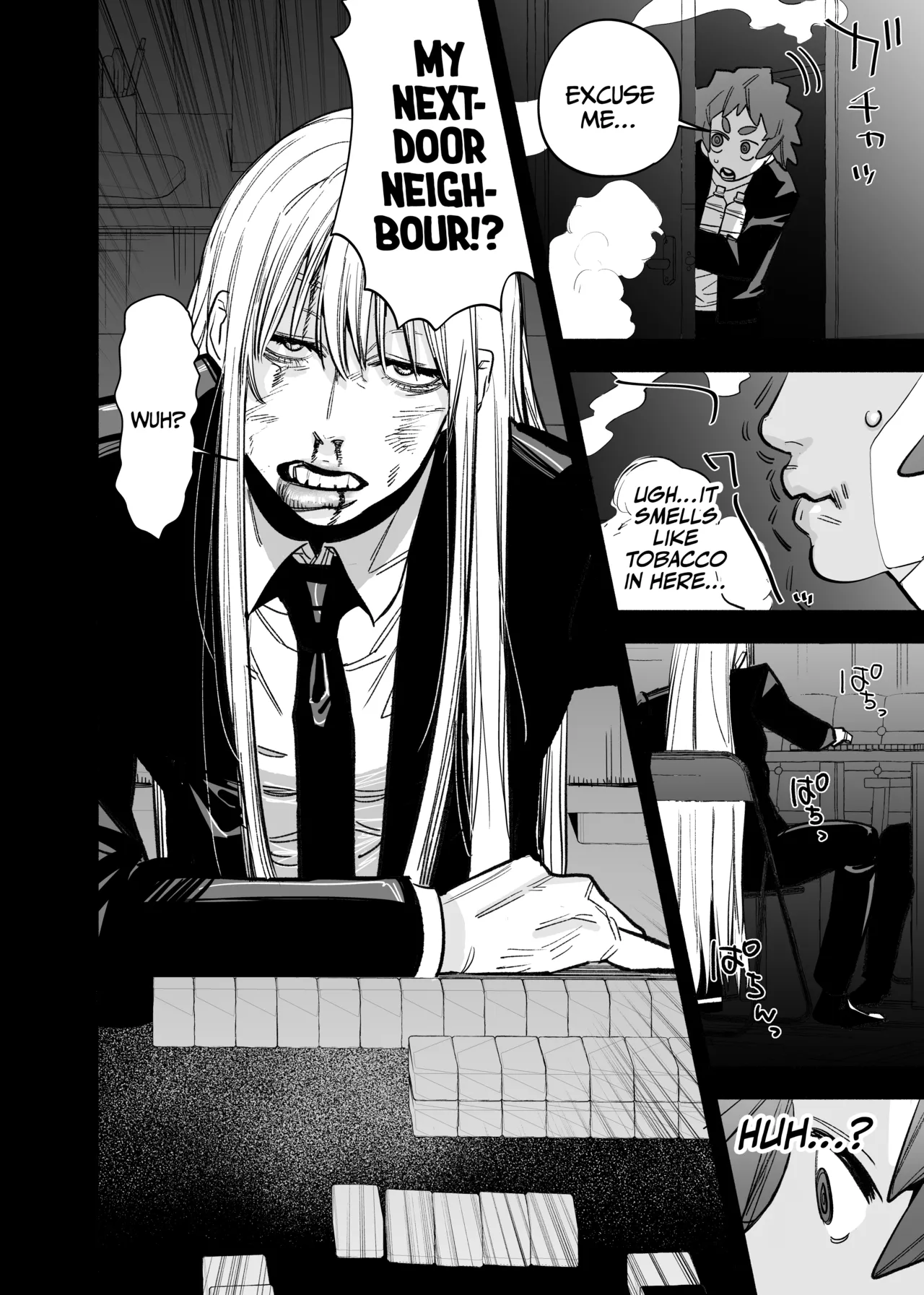 [Horita Ahan] Futanari Maison~ Janshi de Chouhatsu Bijo no Otonari-san ni, cute aggression o uketeimasu~ [English] [A Cool Person] [Digital] 이미지 번호 7