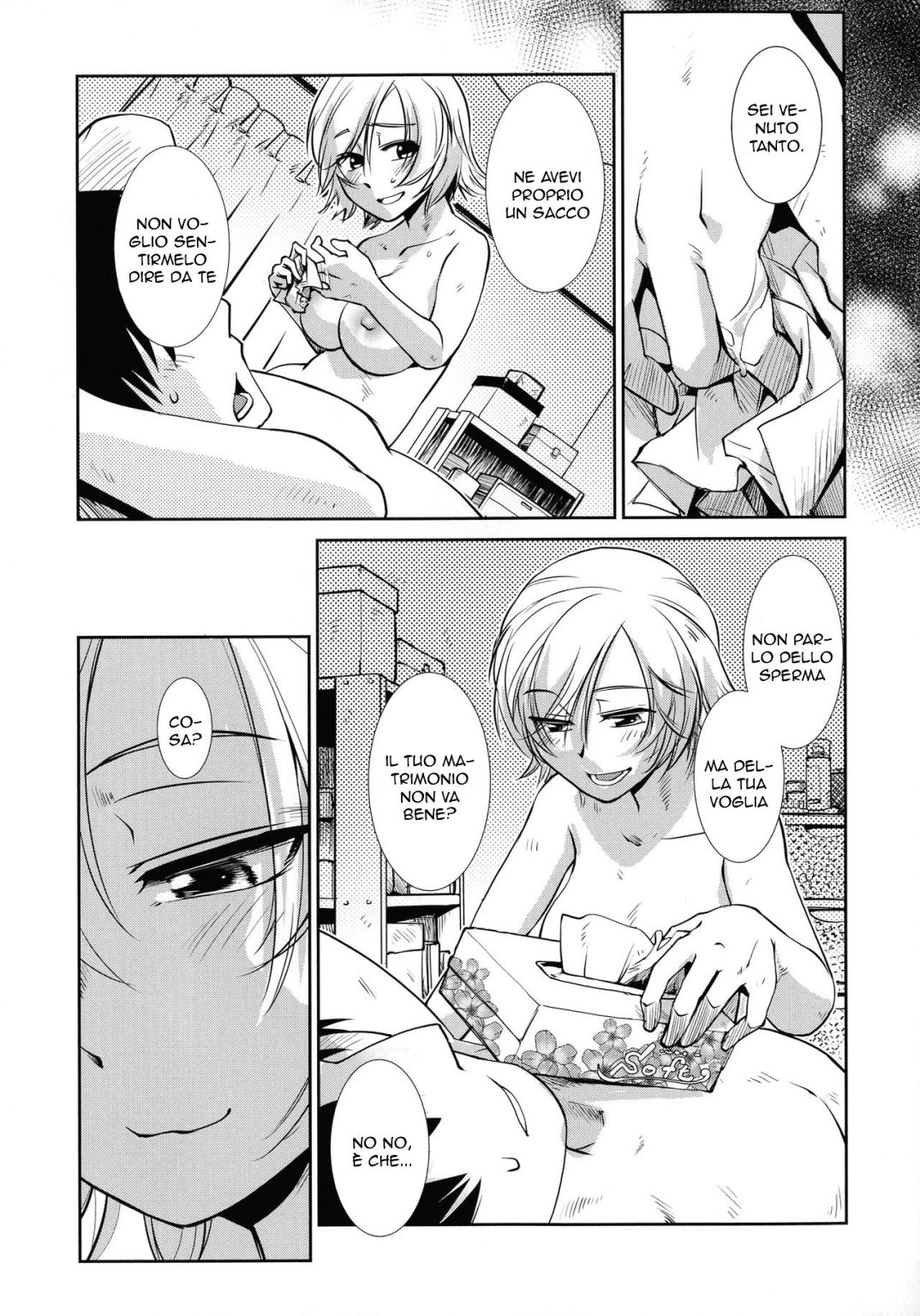 [Kamotama] Futanari Tannari | Lei soddisfa tutti [Italian] numero di immagine  10